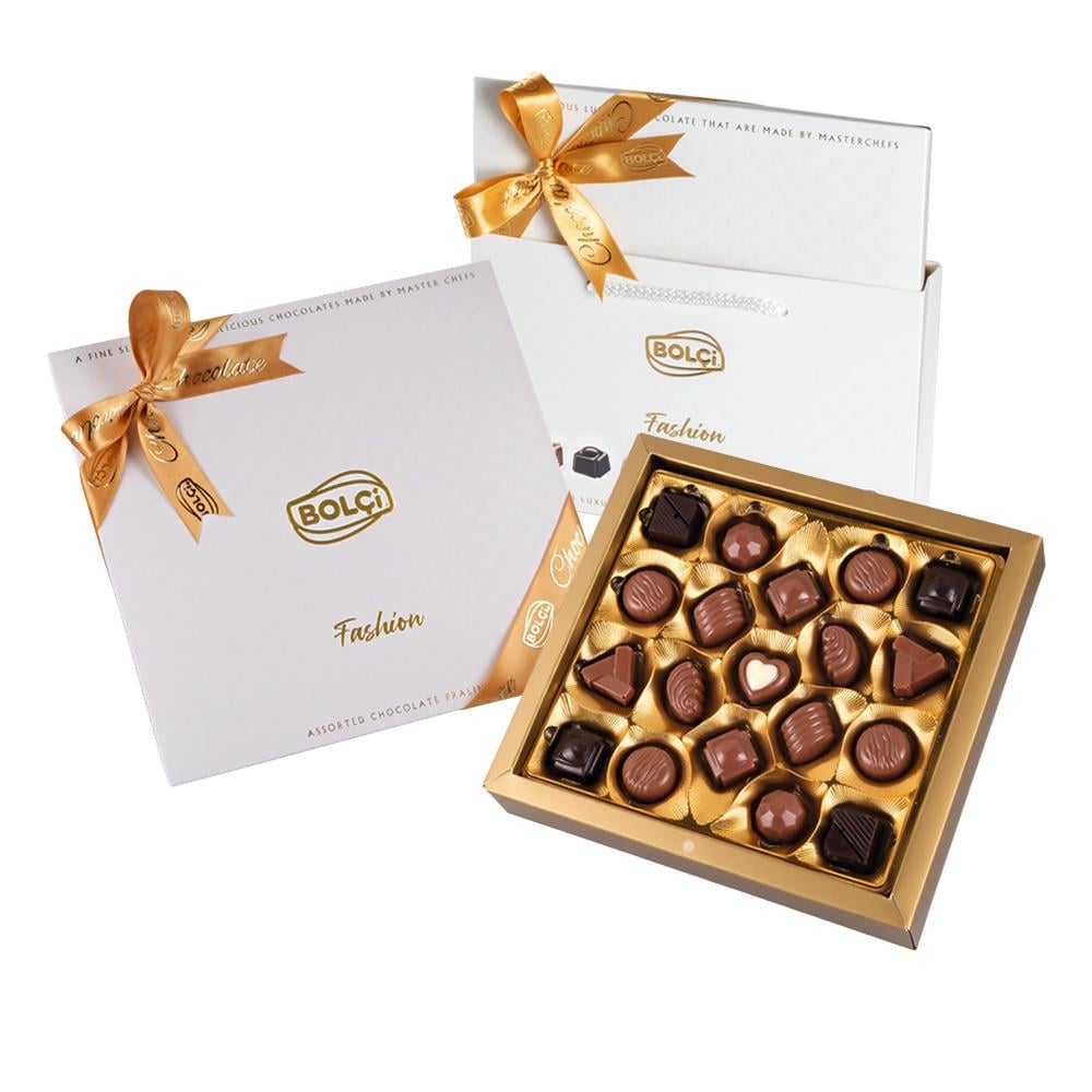 Spesiyal Çikolata-Fashion Spesiyal Çikolata Beyaz Kutu 190g