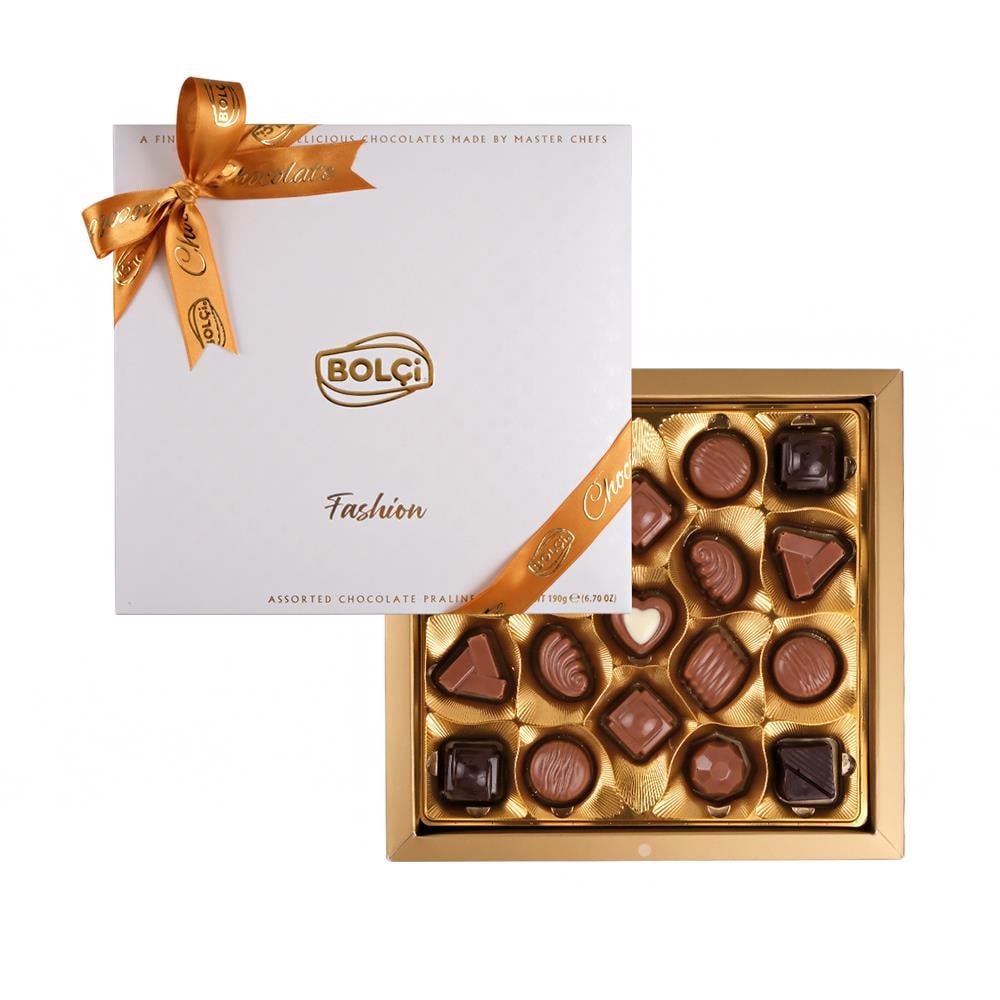 Spesiyal Çikolata-Fashion Spesiyal Çikolata Beyaz Kutu 190g