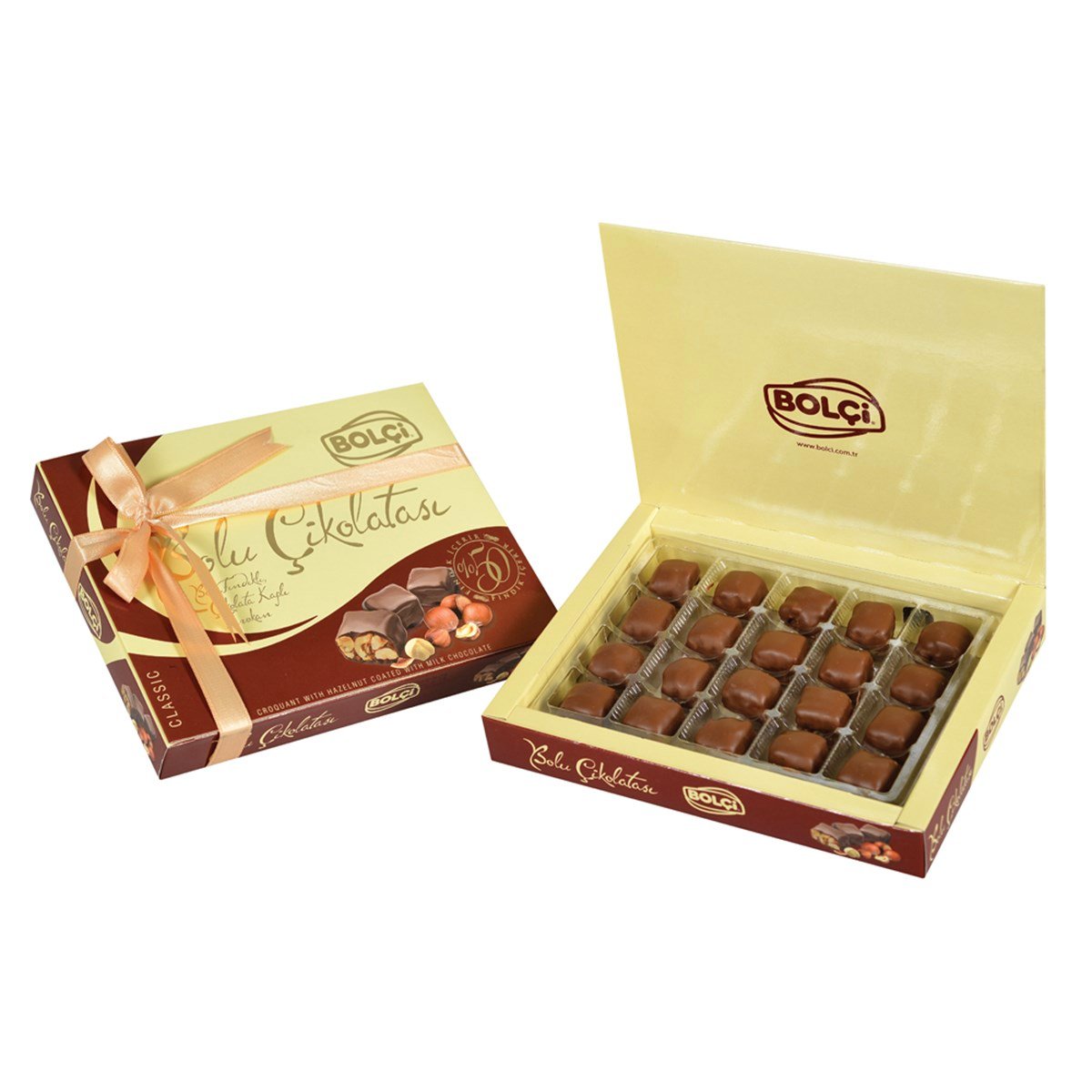 Bolu Çikolatası-SÜTLÜ FINDIKLI 160 GR BOLU ÇİKOLATASI