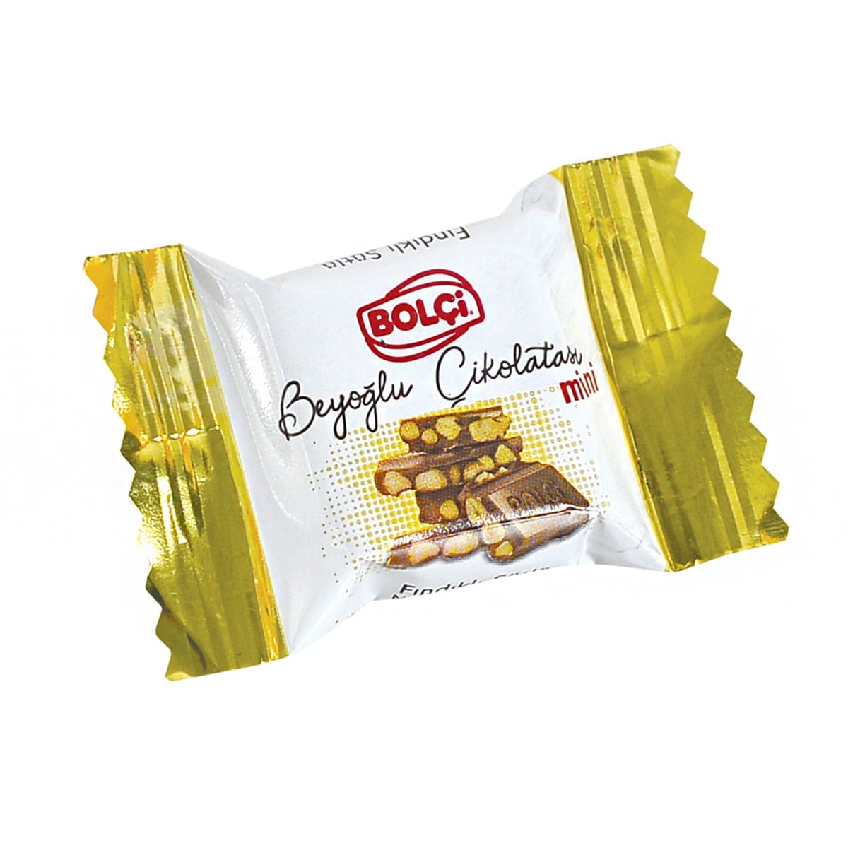 Beyoğlu Çikolatası-Sütlü Fındıklı Beyoğlu Çikolatası 15gr