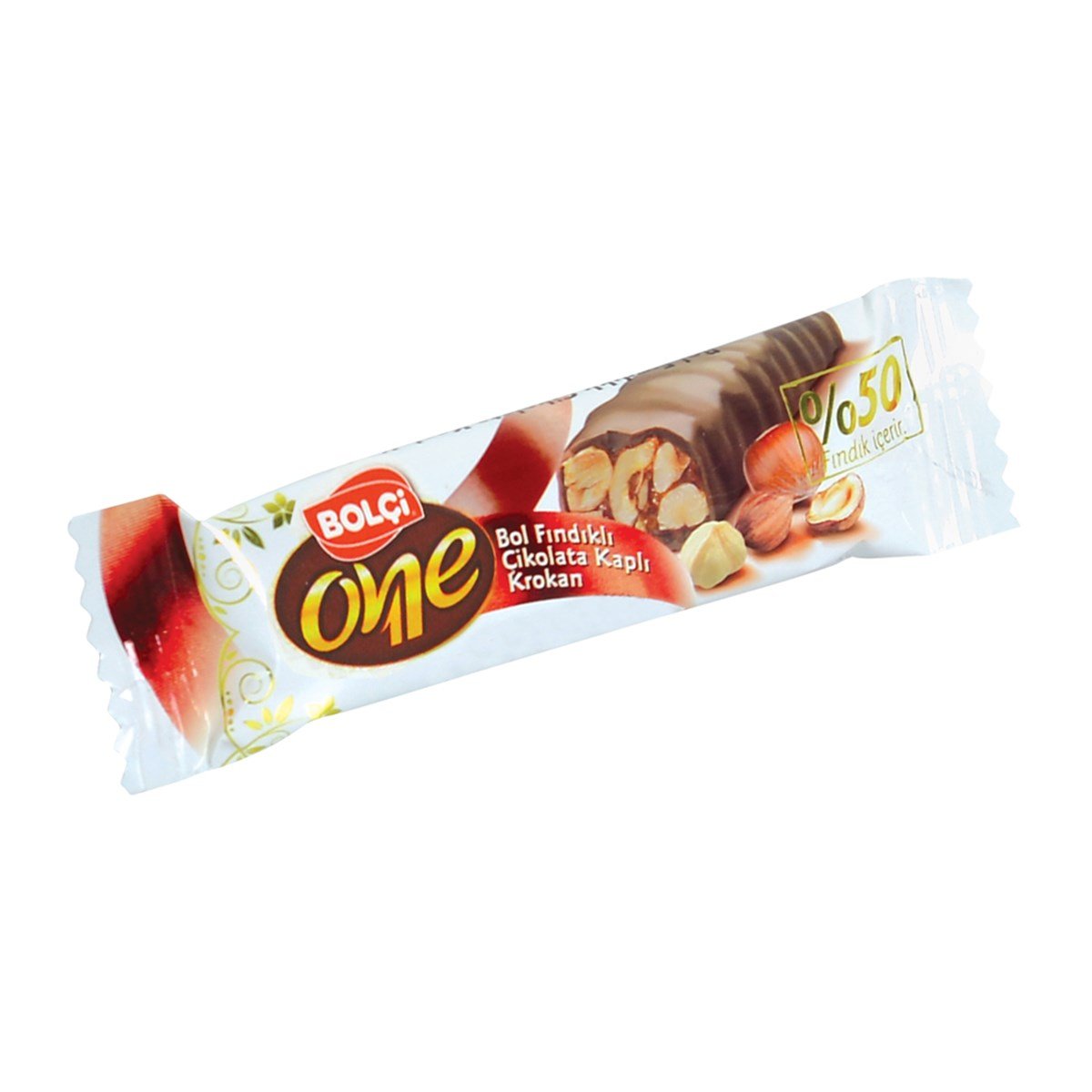 Bolu Çikolatası-Sütlü Fındıklı Krokan Bar 30gr Bolu Çikolatası