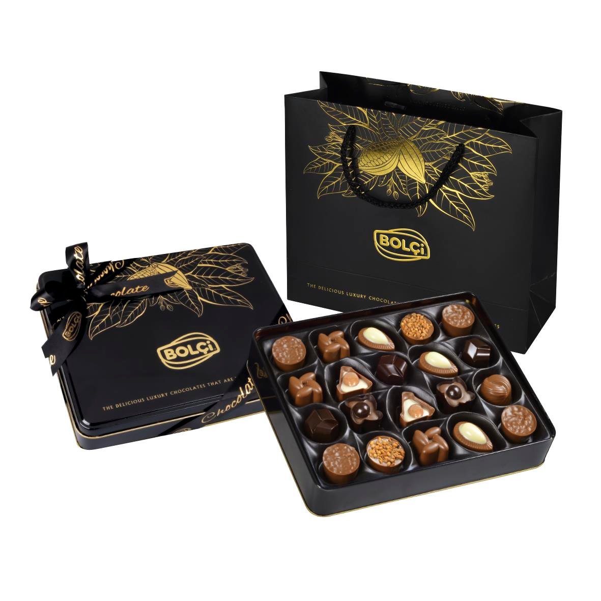 Spesiyal Çikolata-Teneke Kutu Hediye Spesiyal Çikolata 250g