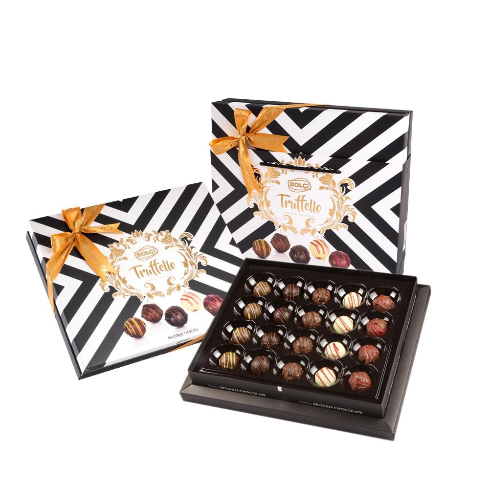 Trüf Çikolata-Truffello Tırtıklı Trüf Çikolata 270g