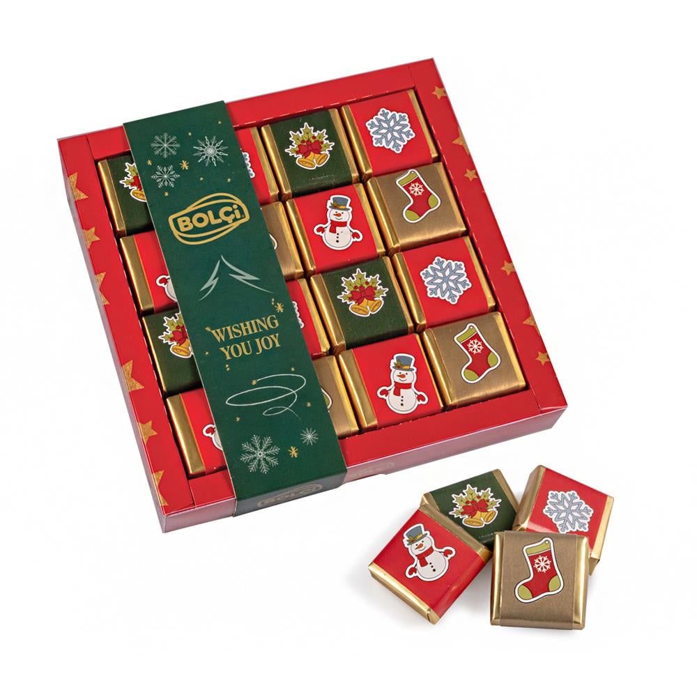 Yılbaşı Koleksiyonu-Yılbaşı Kutu Kırmızı 256g