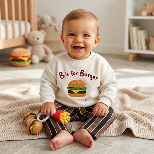 B İs Burger Sweatshirt - Pantolon Pinterest Takım