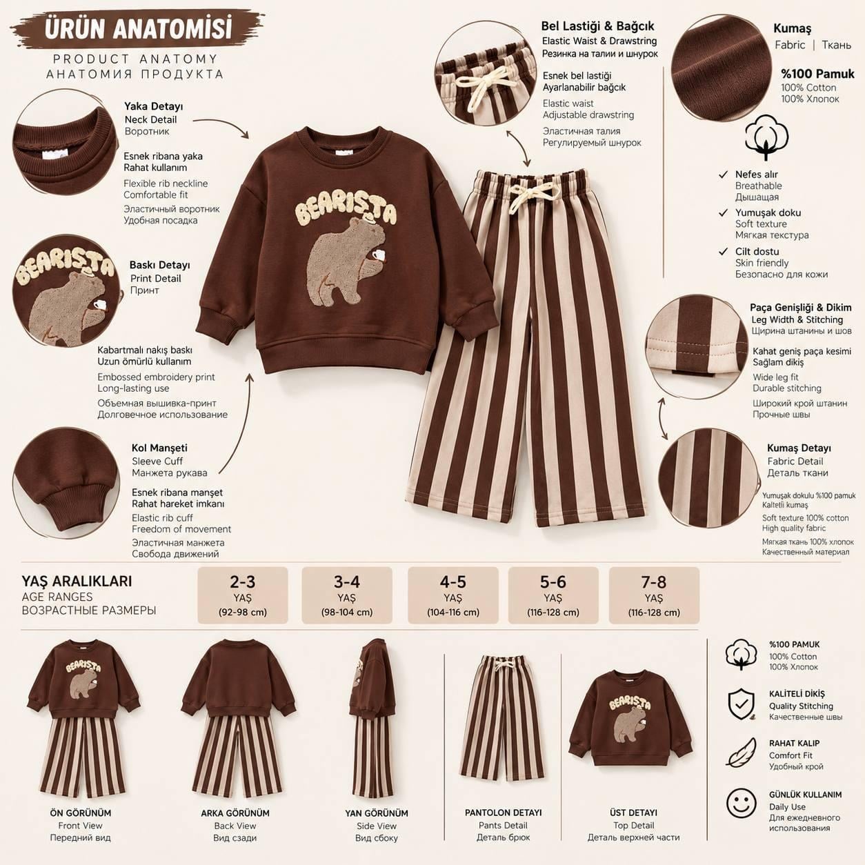 Bearısta Oversize Pinterest Takım
