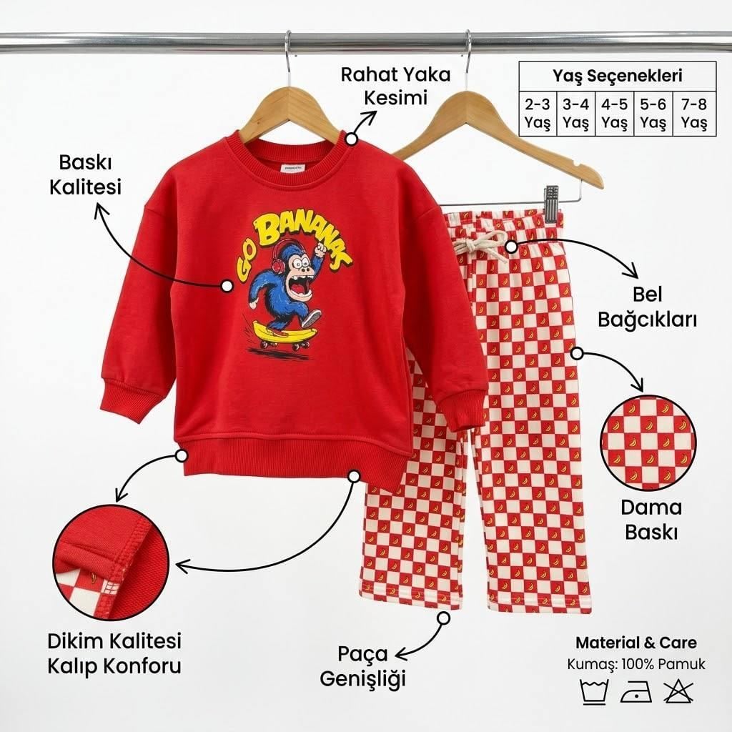 Go Bananas Oversize Pinterest Takım