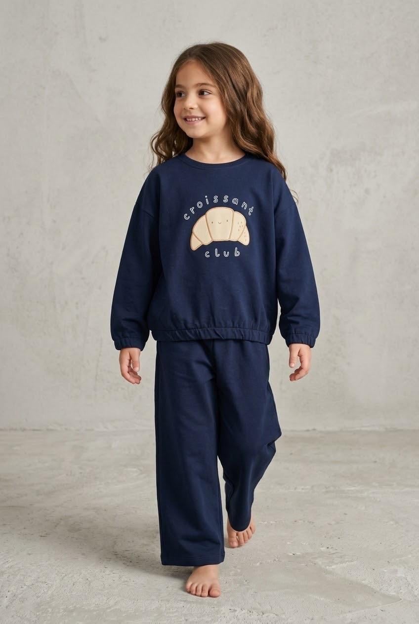 Penye %100 Pamuk Pjama Takım