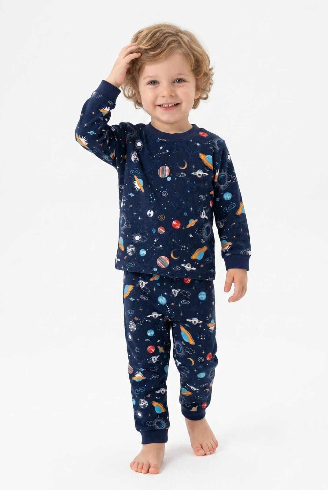 Penye %100 Pamuk Pjama Takım