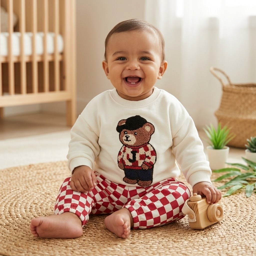 Premium Bear  %100 Pamuk Eşofman Takım