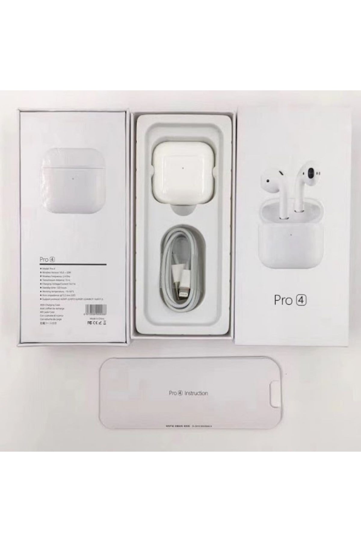 Air Pro 4 Kablosuz Kulaklık Bluetooth Kulaklık