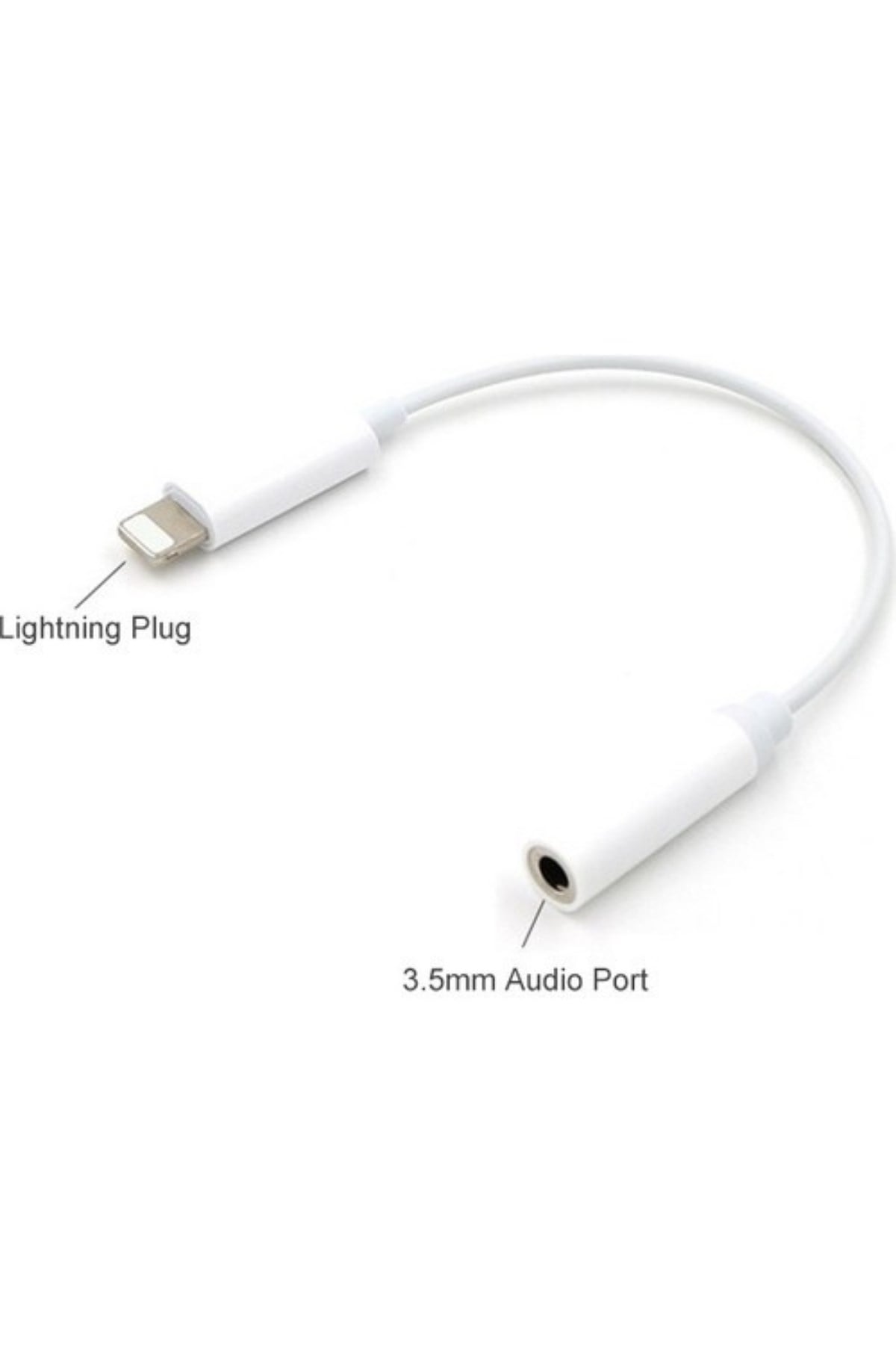 Iphone Lightning Aux Kulaklık Dönüştürücü