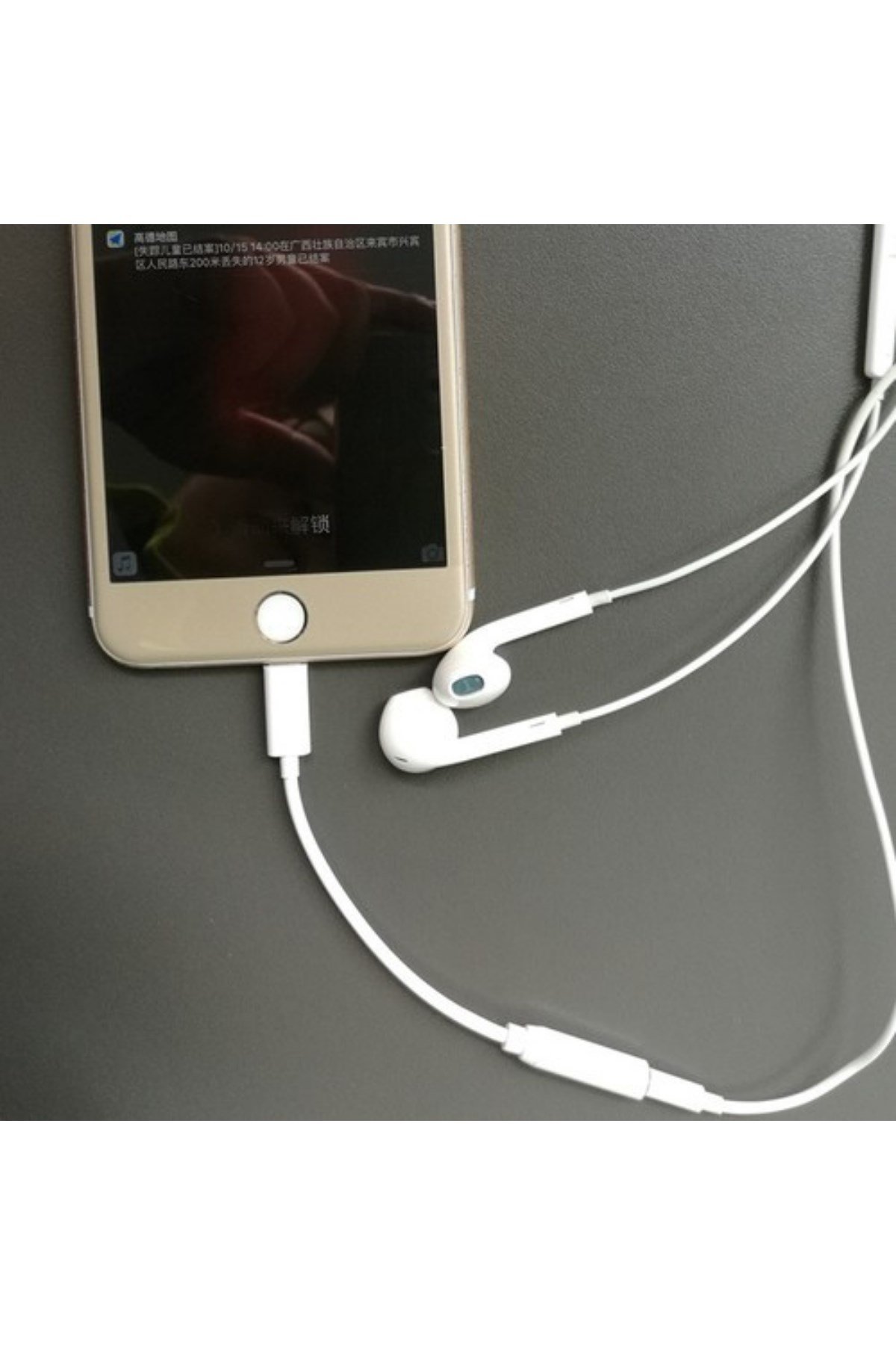 Iphone Lightning Aux Kulaklık Dönüştürücü