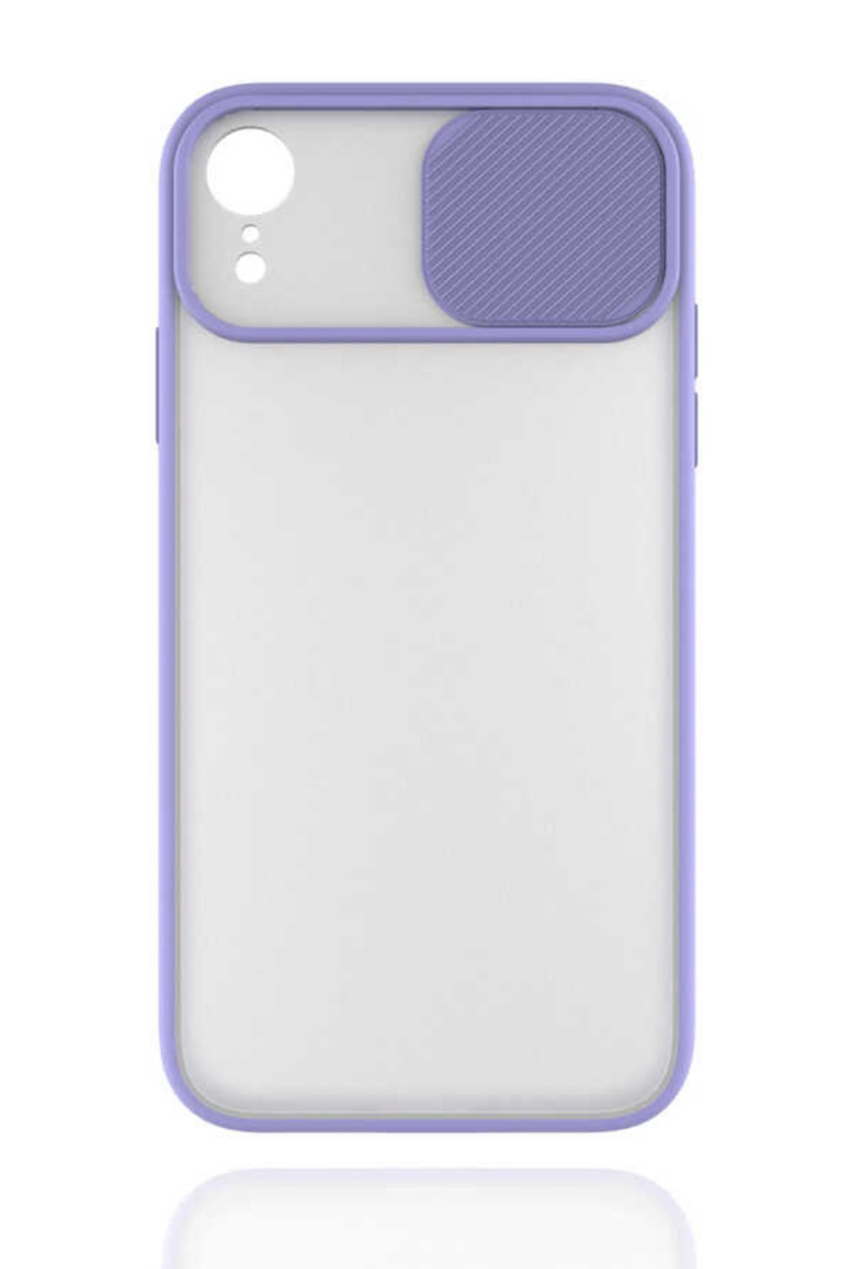 iphone XR Kılıf Kamera Korumalı Sürgülü Silikon Kılıf