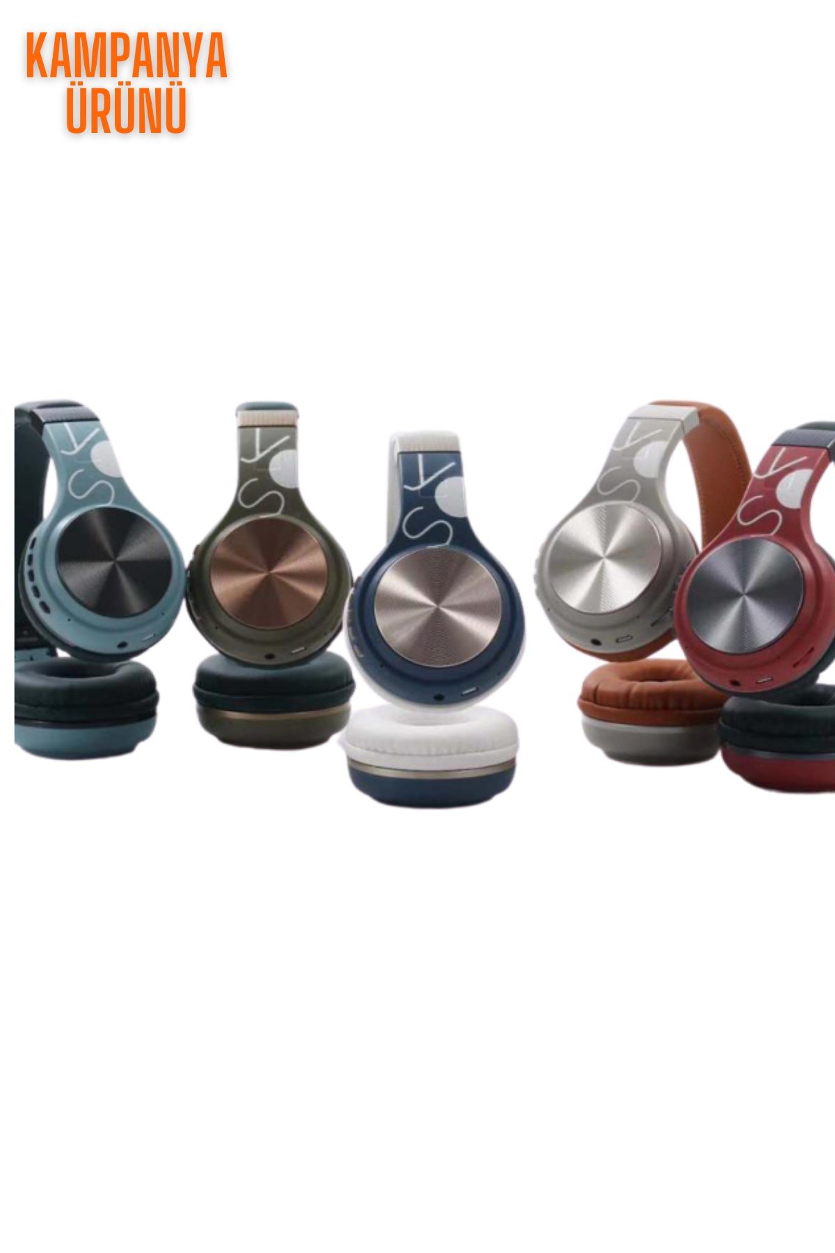 Kablosuz Kulaklık Kulak üstü Bluetooth Sd Kart Girişli 
