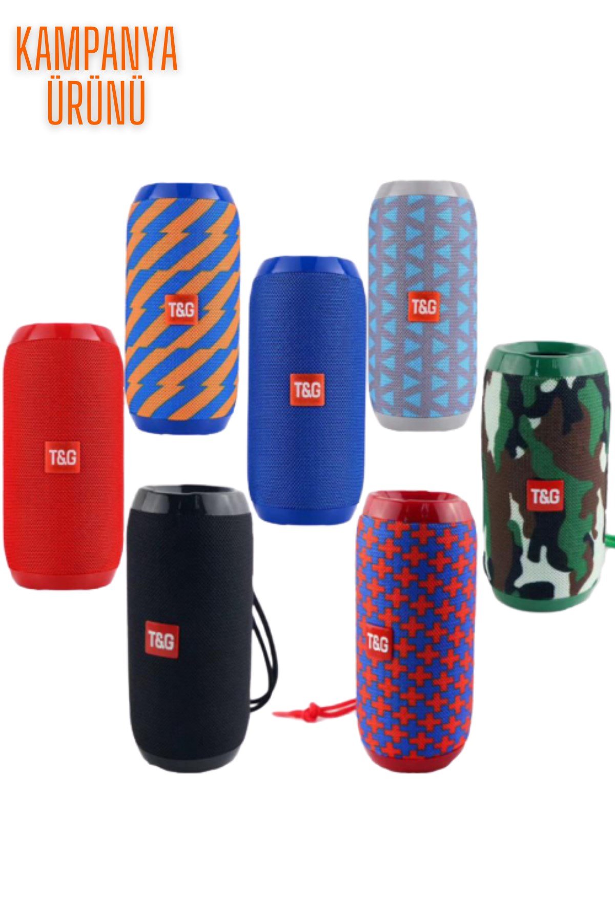 Orijinal T&G 117 Kablosuz Hoparlör Bluetooth Speaker Fm Radio