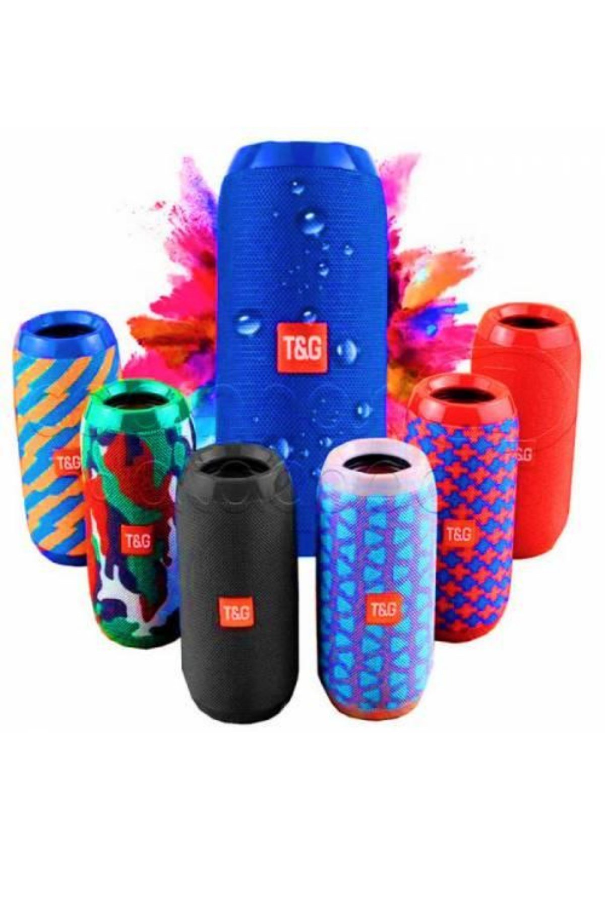 Orijinal T&G 117 Kablosuz Hoparlör Bluetooth Speaker Fm Radio
