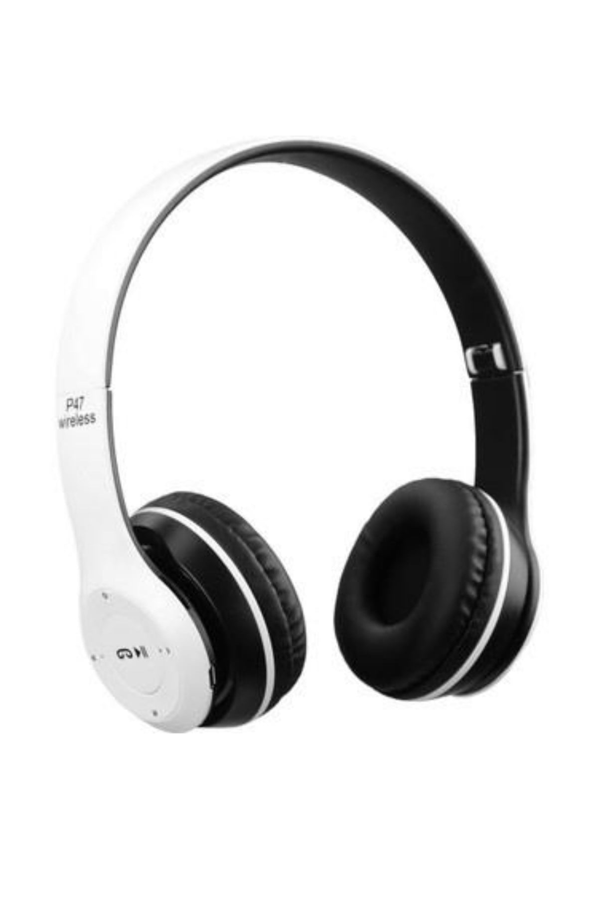 P47 Kablosuz Kulaklık Kulak üstü Bluetooth Fm Radyo 