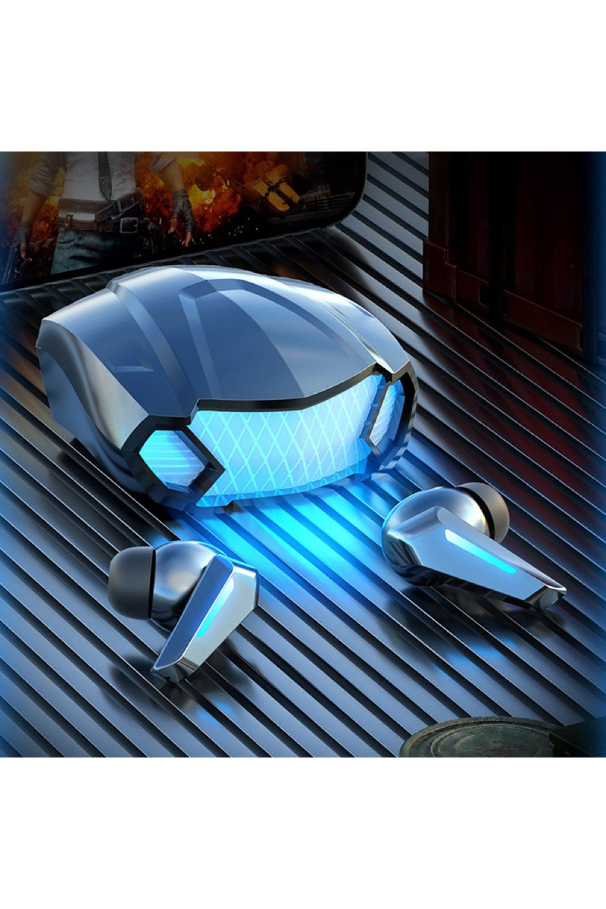 Yeni Nesil  Kablosuz Işıklı 5.2 Game Plus Oyuncu Bluetooth Kulaklık 