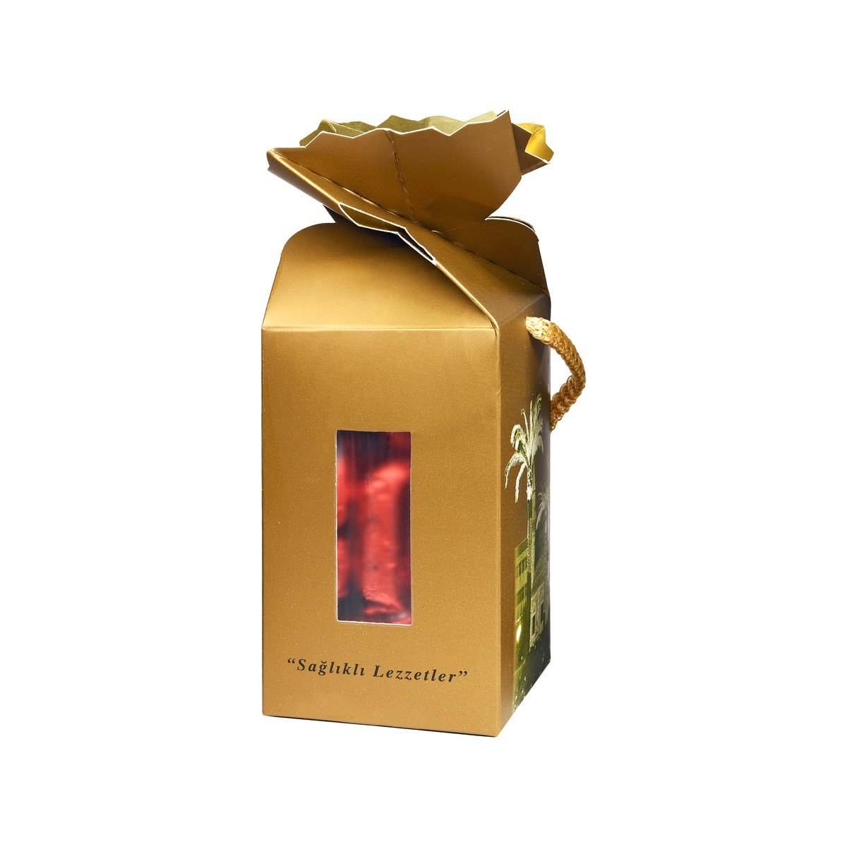 Cevizli Çukulat Kuru İncir 500 G Fiyonk Kutu