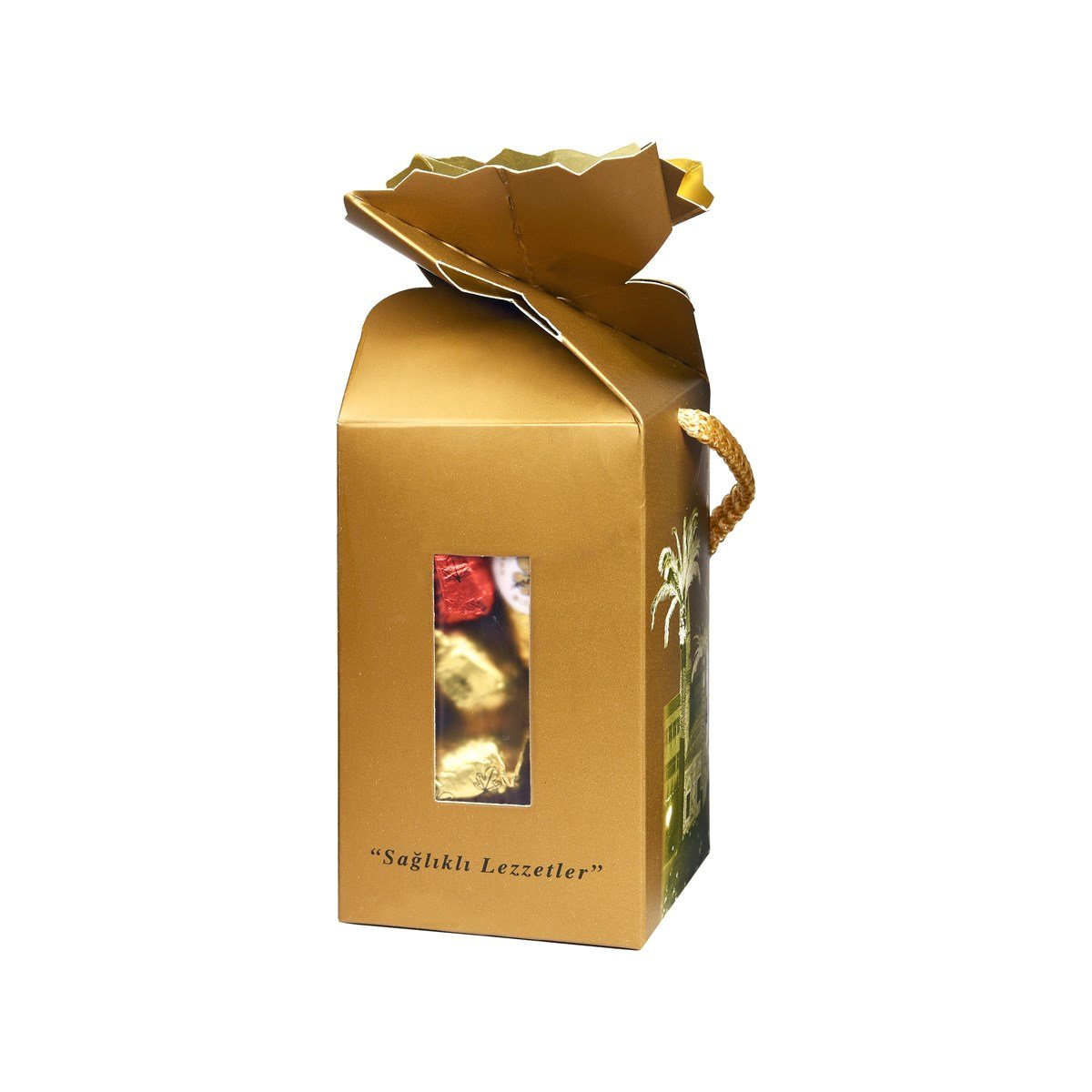 Karışık Çukulat Kuru İncir 500 G Fiyonk Kutu