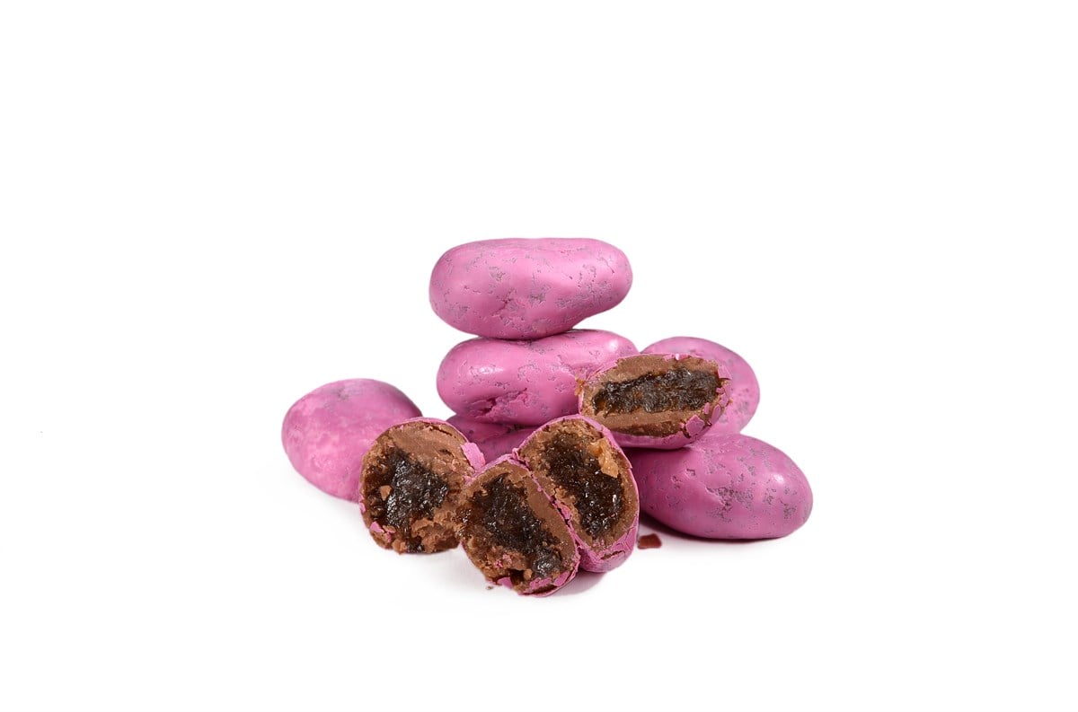 Karışık Meyveli Draje 800 G Pleksi Kutu