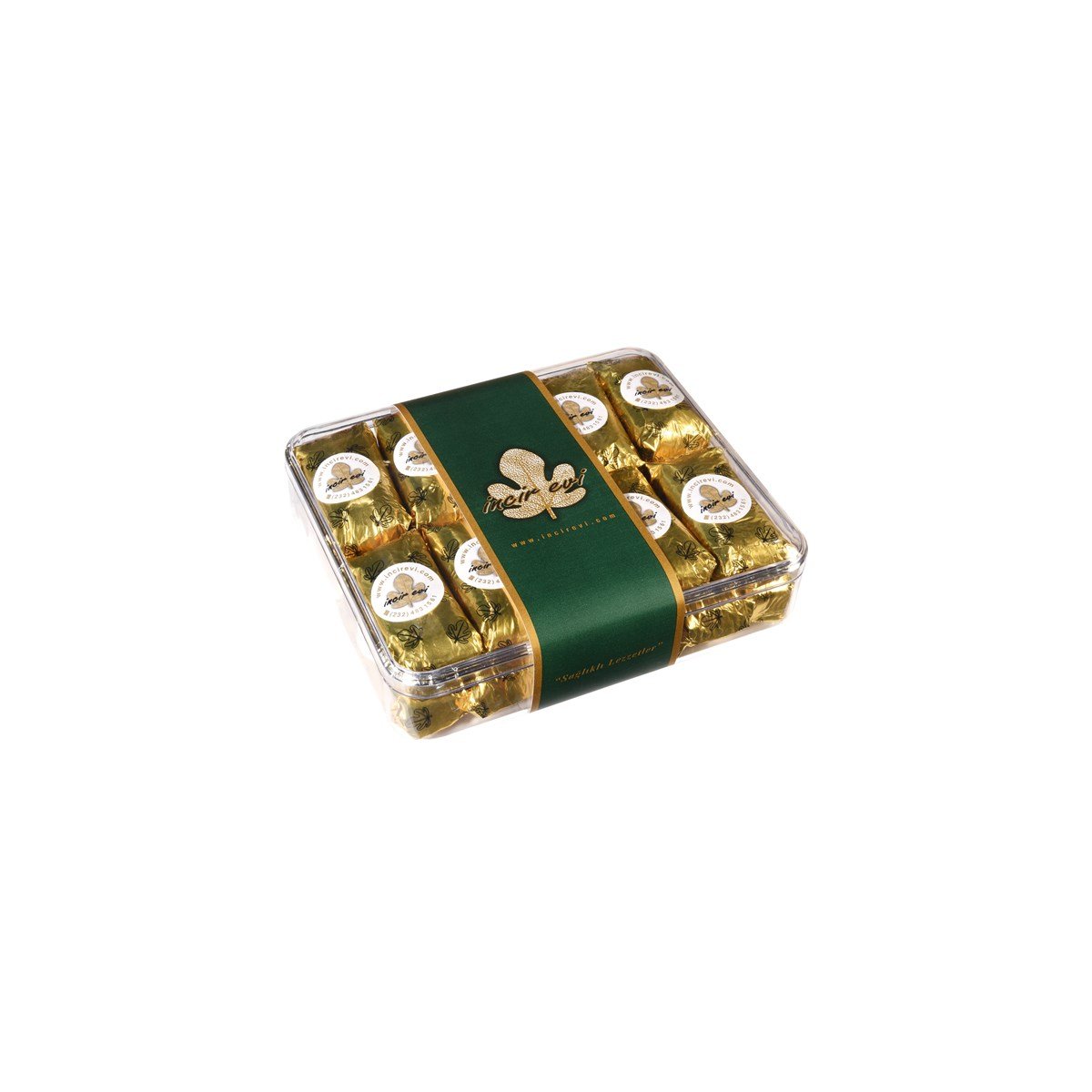 Sade Çukulat Kuru İncir 500 G Pleksi Kutu