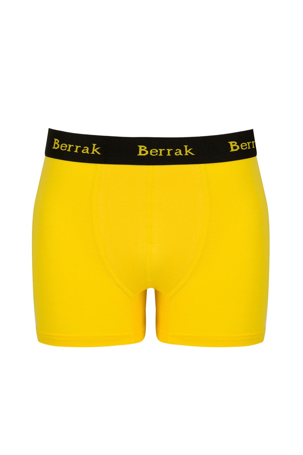 4476 BERRAK DÜZ BOXER 15TL SARI