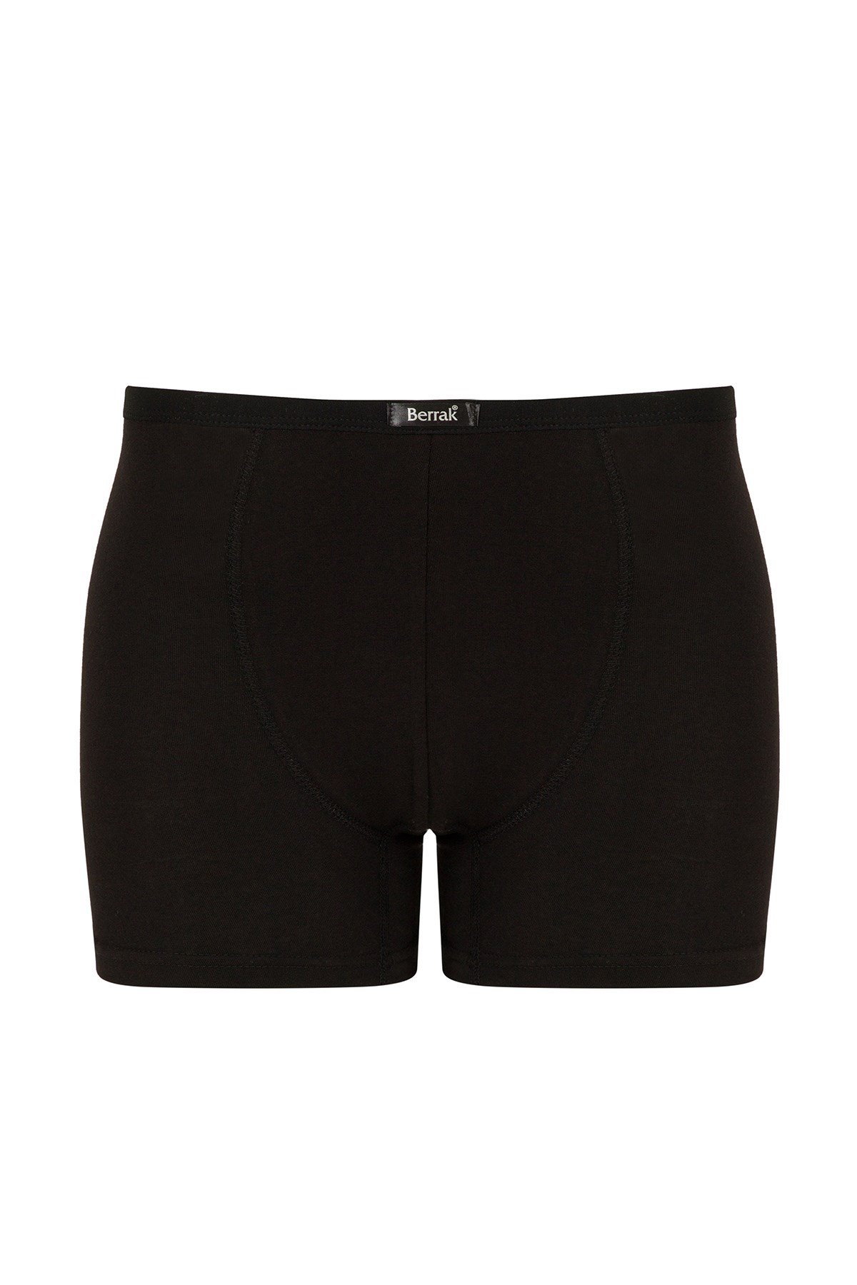 4488 BERRAK İNCE BEL DÜZ BOXER 15TL SİYAH