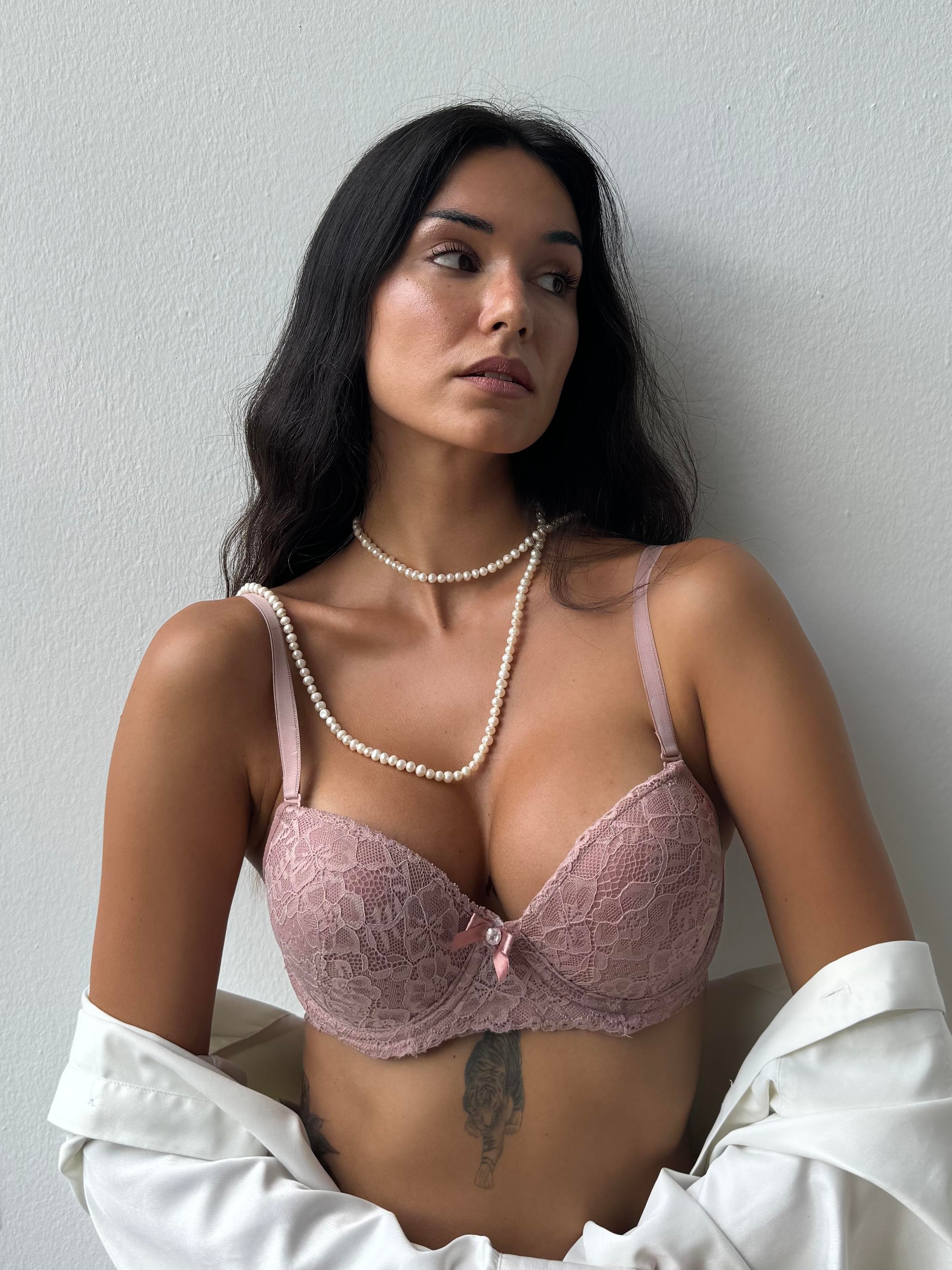 Dantelli Destekli Sütyen Takımı 641TK