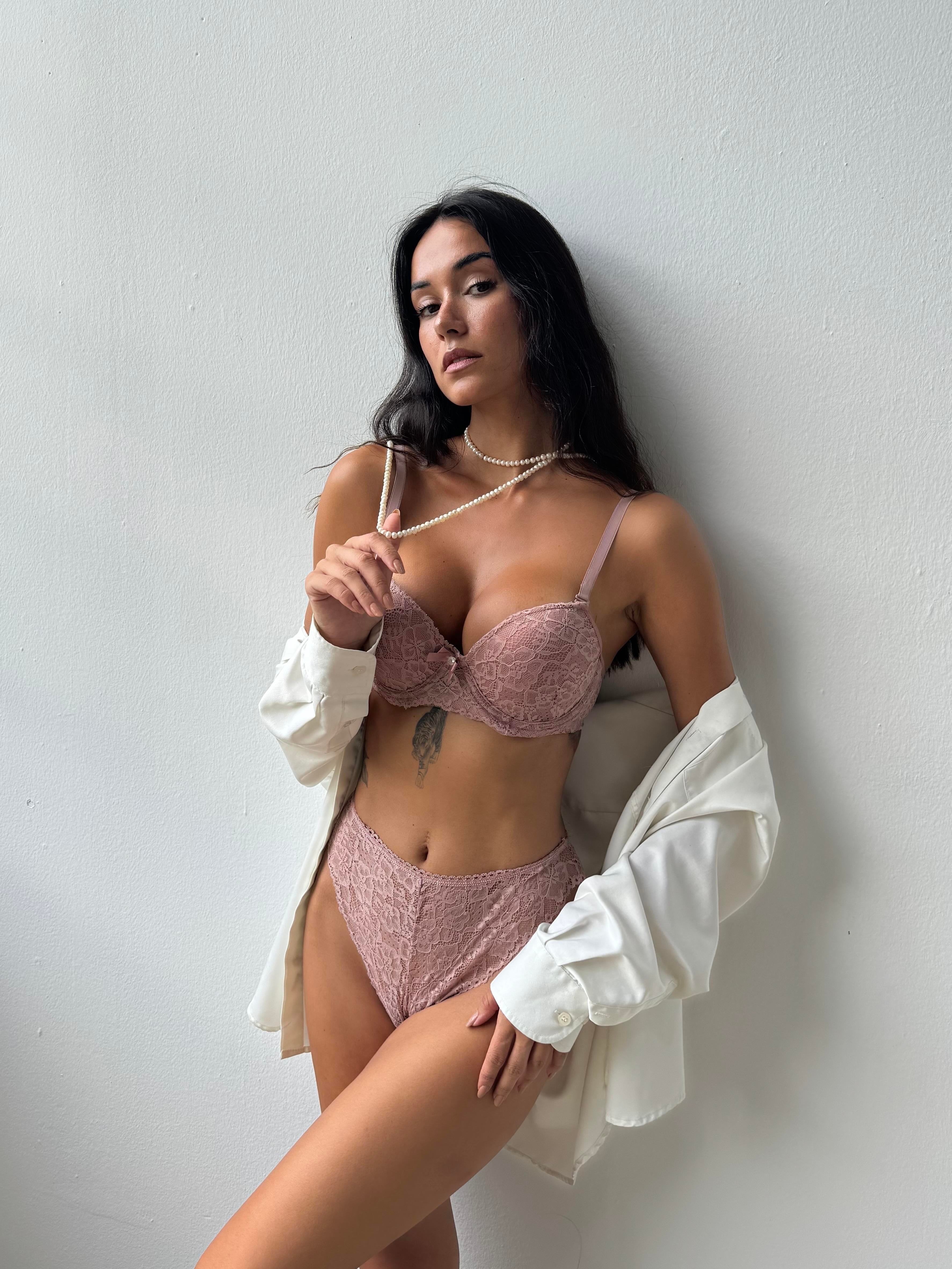 Dantelli Destekli Sütyen Takımı 641TK