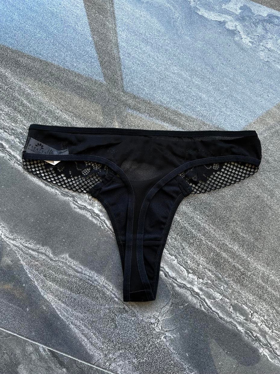 Dantelli Taşlı Tanga