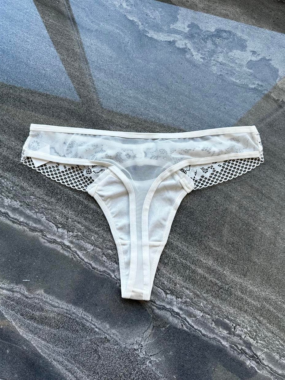 Dantelli Taşlı Tanga