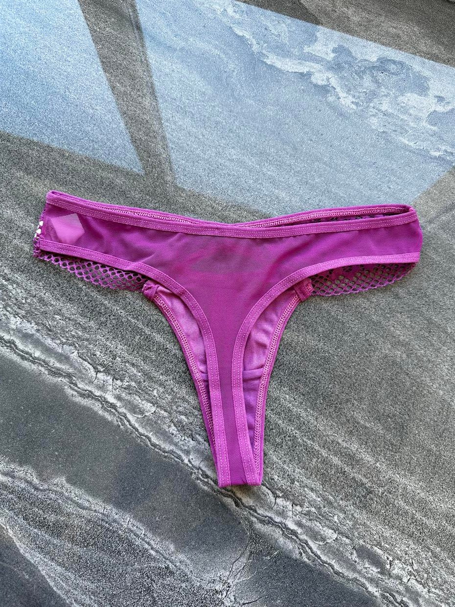Dantelli Taşlı Tanga