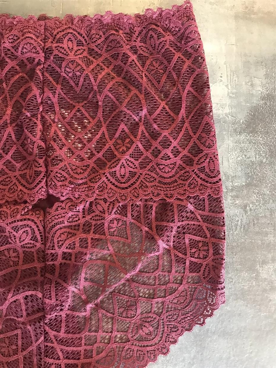 Dantelli Y.Bel Bordo Toparlayıcı Külot 4761