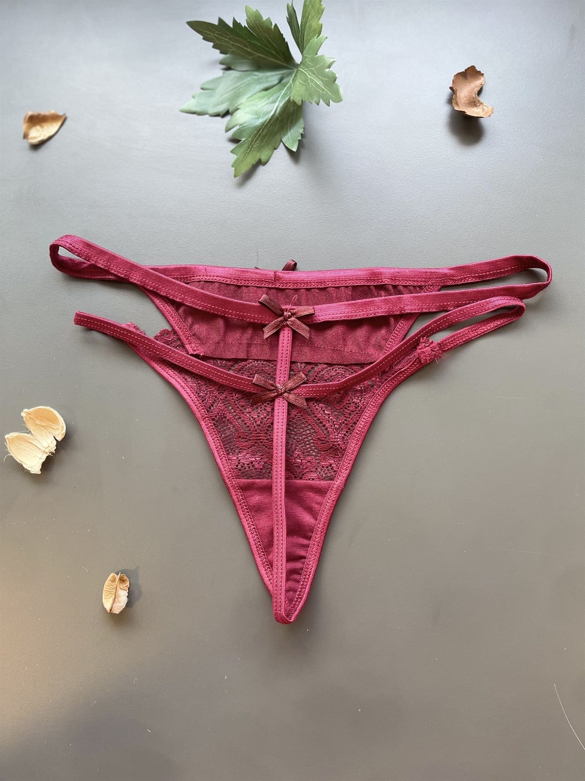 Kadın Dantelli Tanga (4534)