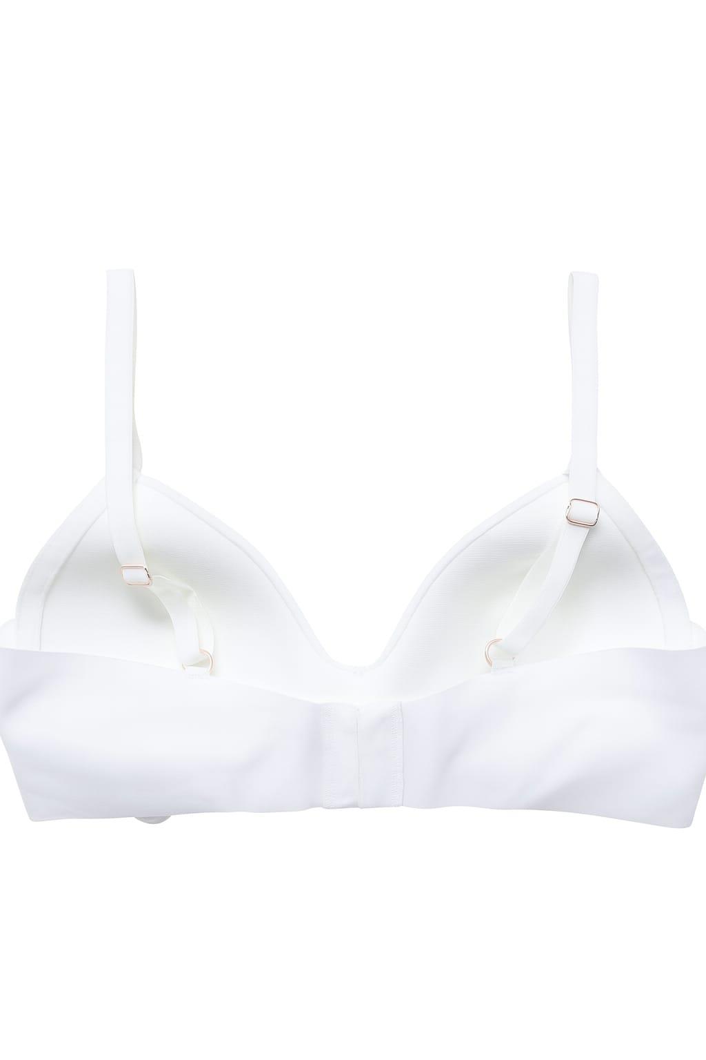 Lazer Kesim Hafif Destekli Ekru Sütyen (703)