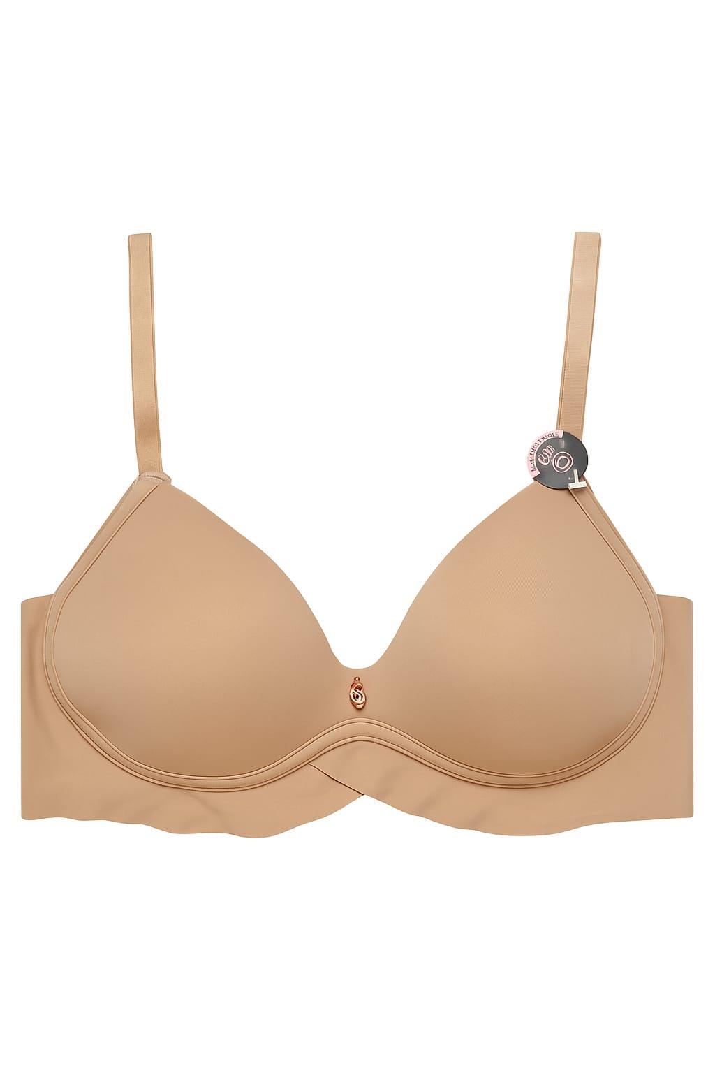 Lazer Kesim Hafif Destekli Kahve Sütyen (703)