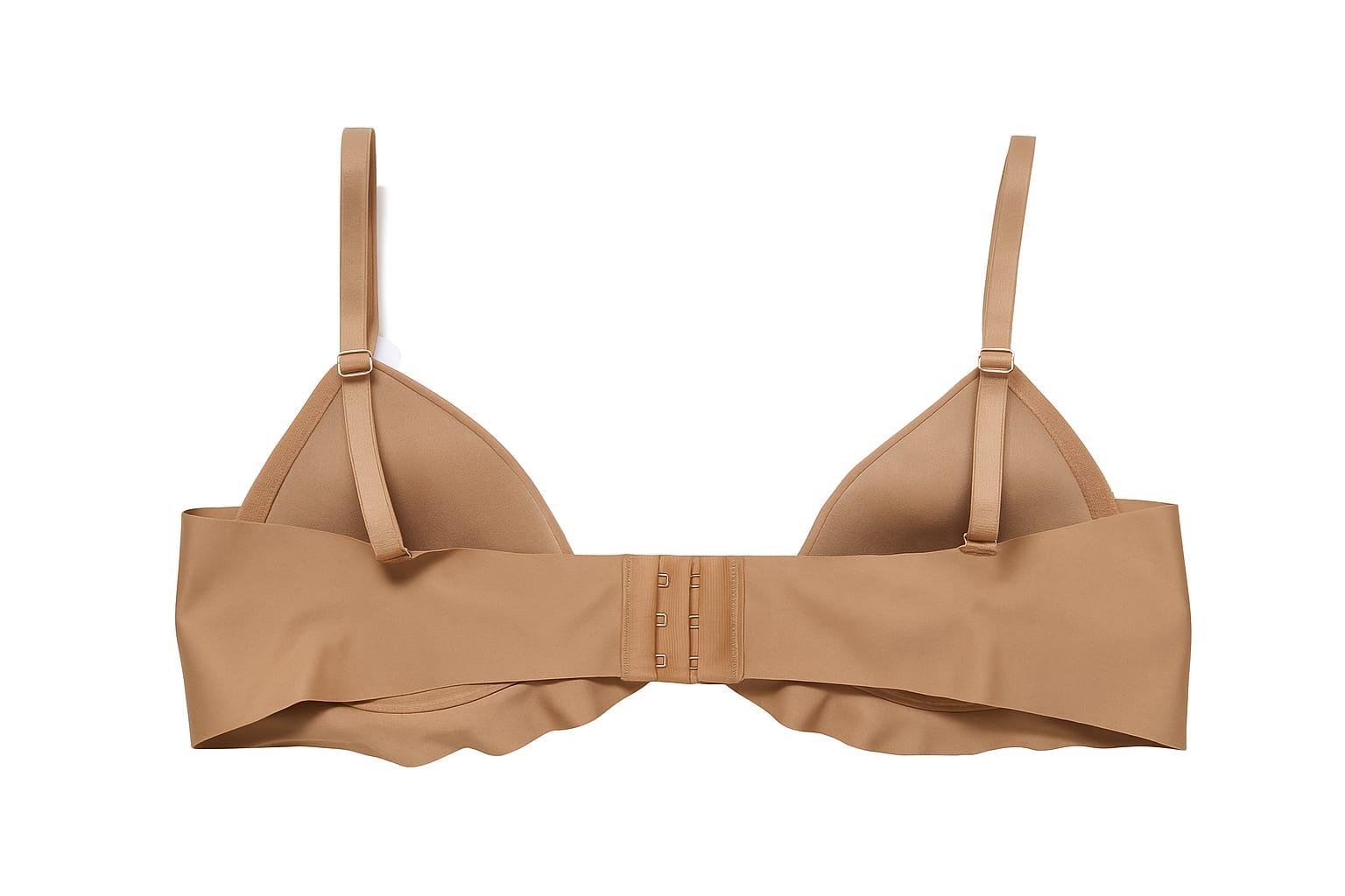 Lazer Kesim Hafif Destekli Kahve Sütyen (703)