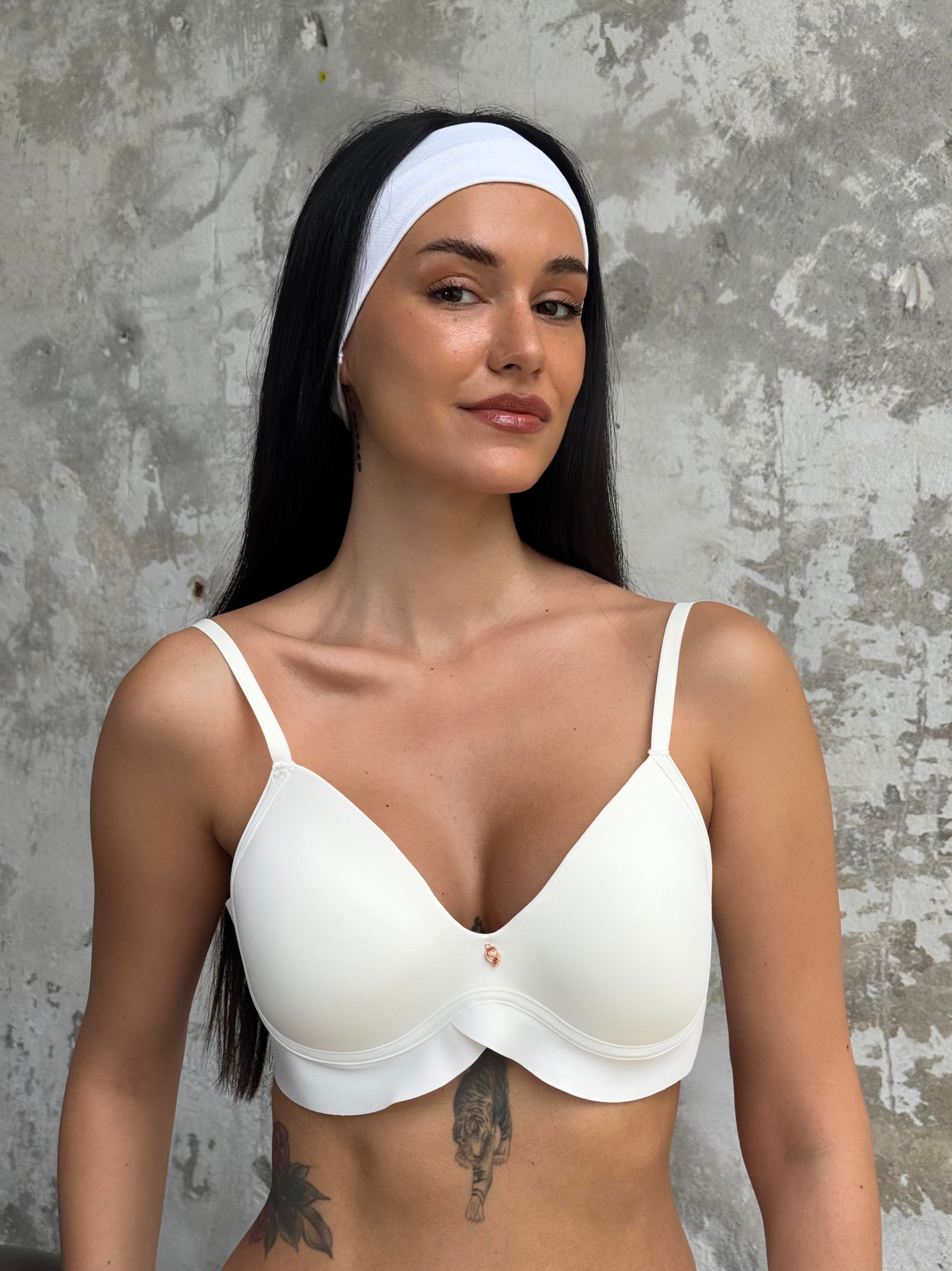 Lazer Kesim Hafif Destekli Sütyen (703)