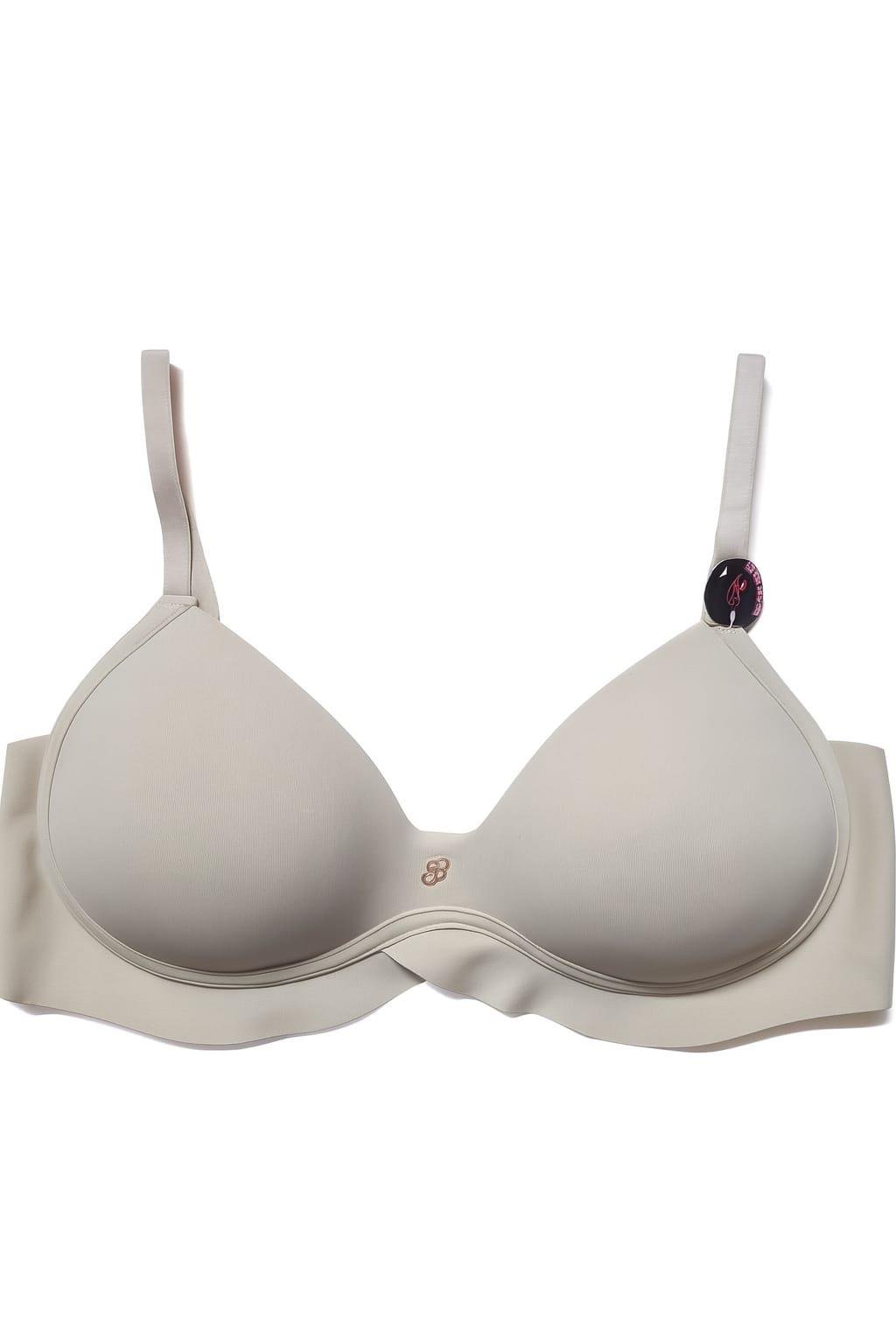 Lazer Kesim Hafif Destekli Ten Sütyen (703)