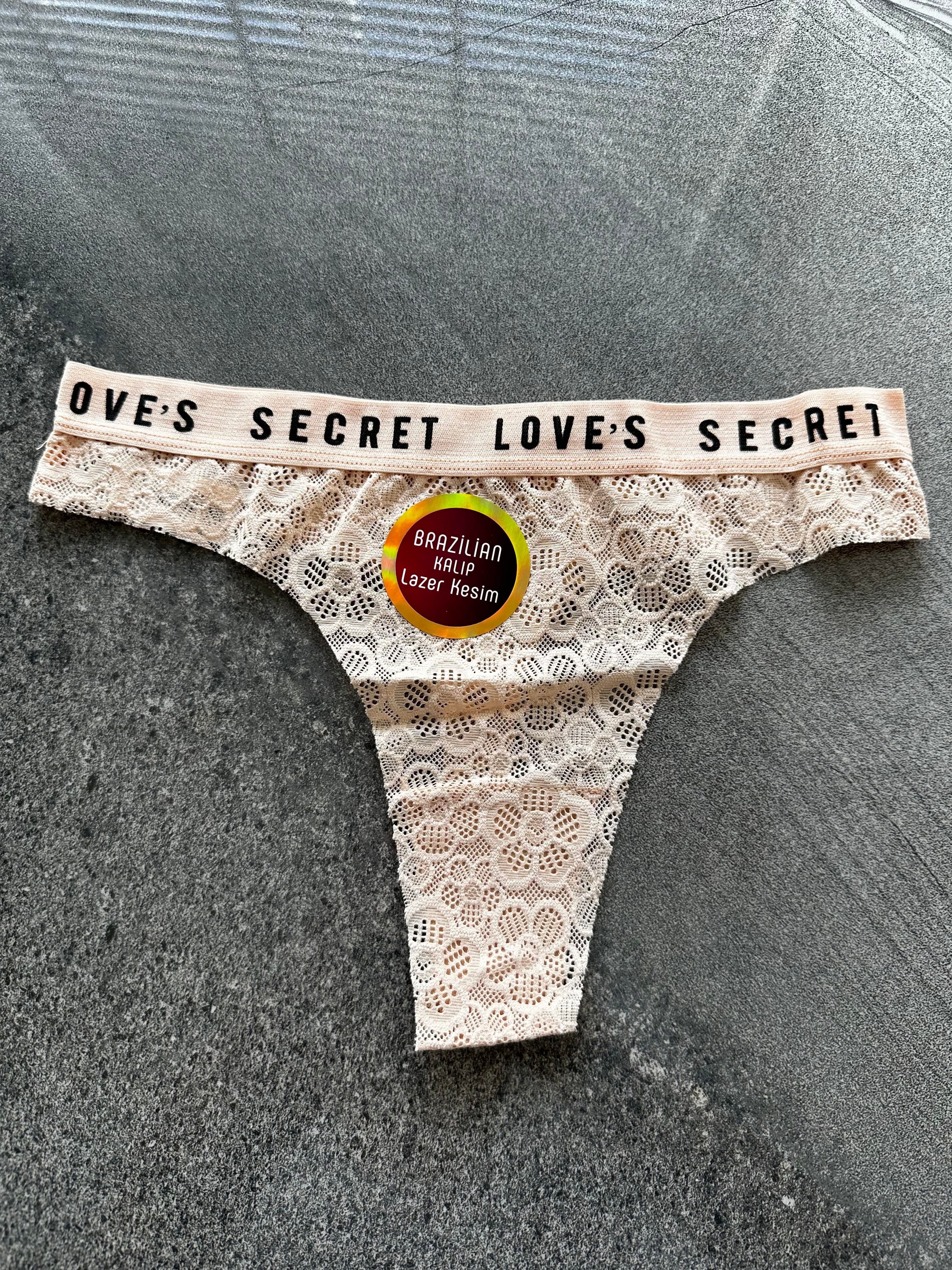 Love's Secret Lazer Kesim Dantelli Ten Tanga