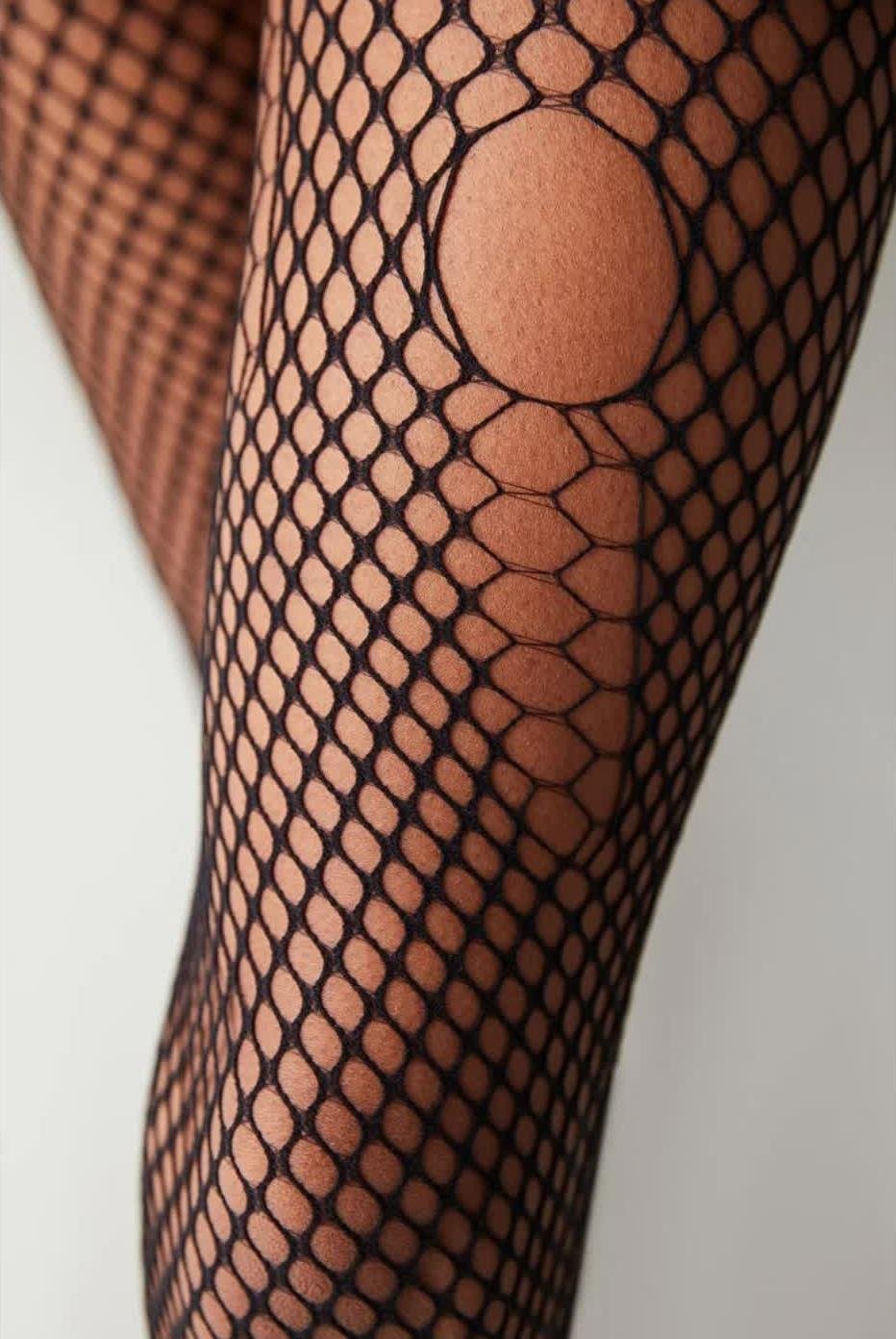 Penti Torn Fishnet Siyah Külotlu Çorap