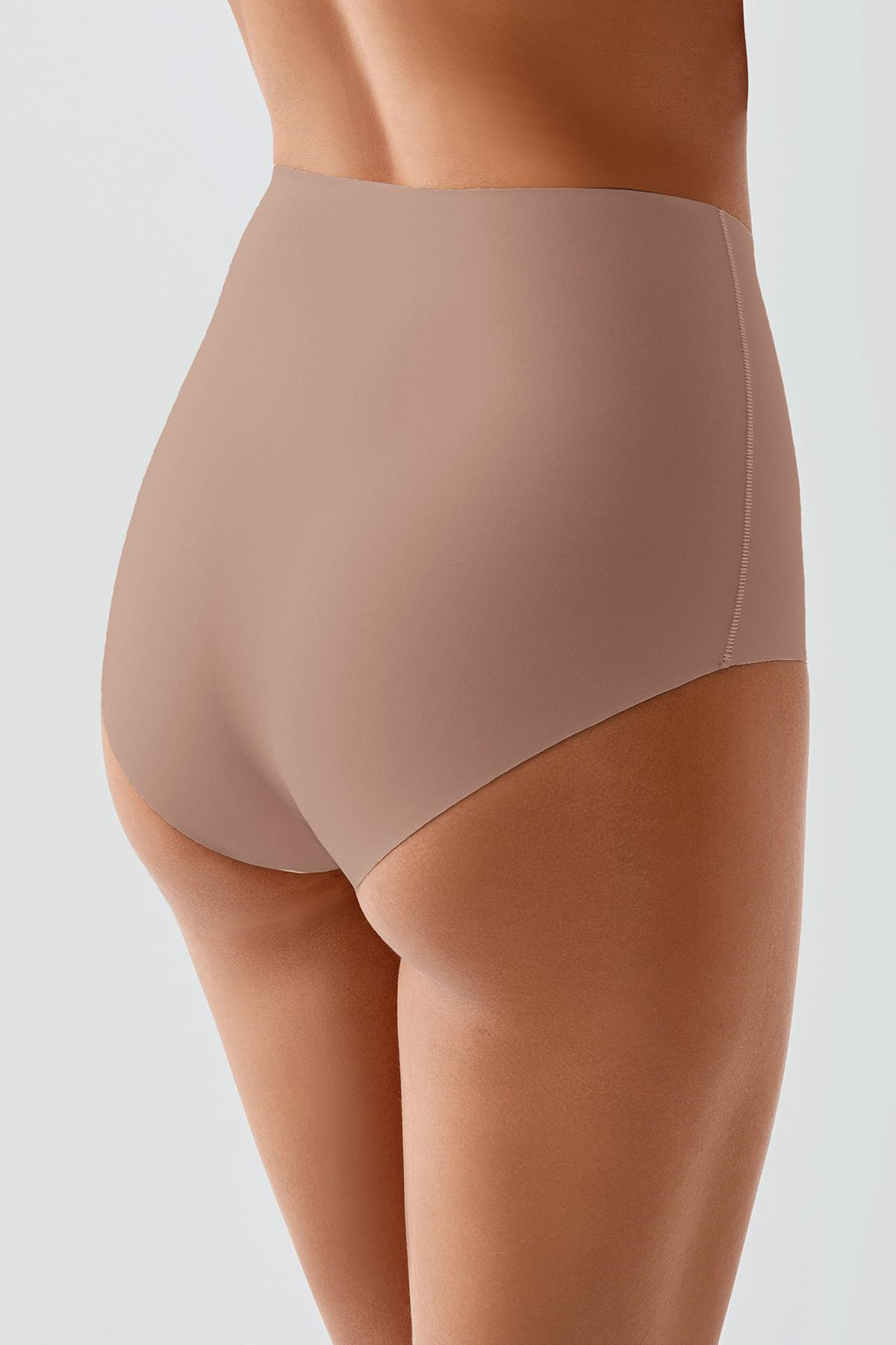 Yüksel Bel Lazer Capucino Külot Kutulu 9201