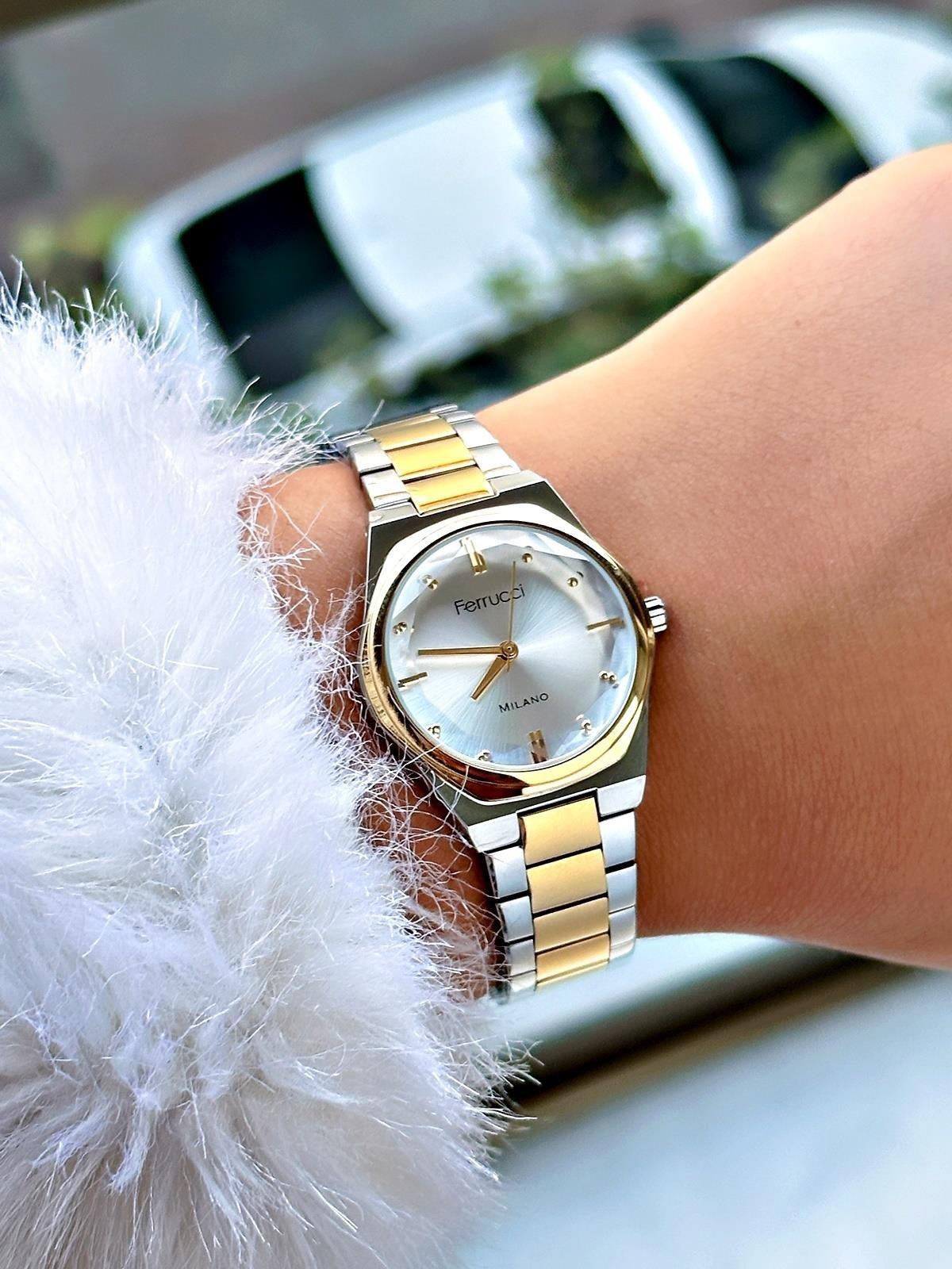 FERRUCCI METAL KOL SAATİ FC 0624 03378M.07 640092AKSESUAR(SARACİYE,EKİPMAN VS)