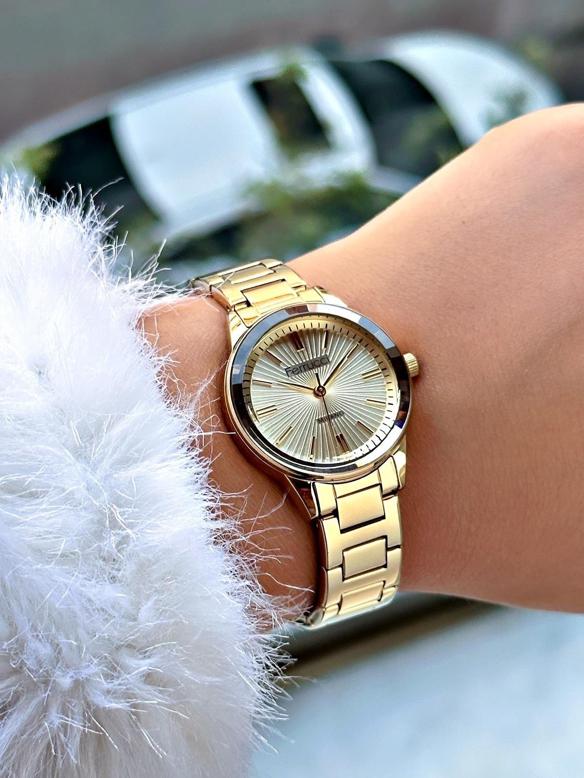 FERRUCCI METAL KOL SAATİ FC 0624 03386M.03 640092AKSESUAR(SARACİYE,EKİPMAN VS)