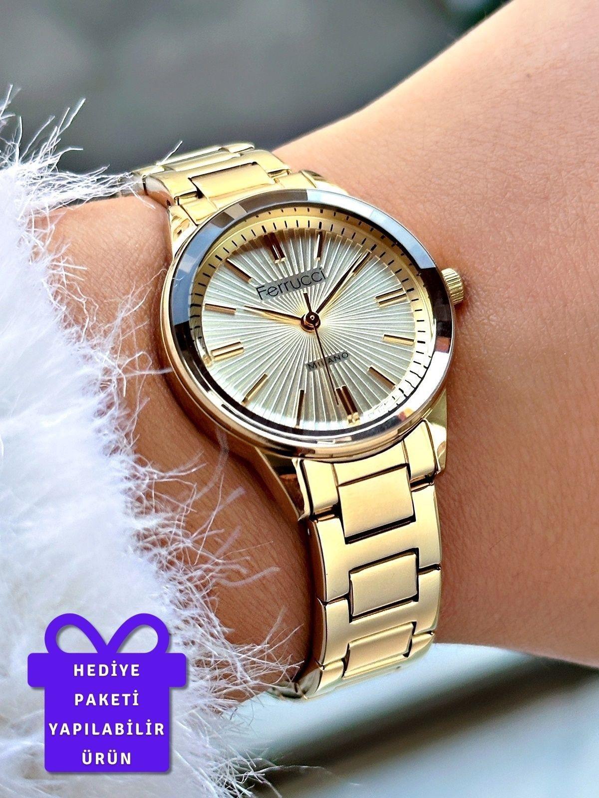 FERRUCCI METAL KOL SAATİ FC 0624 03386M.03 640092AKSESUAR(SARACİYE,EKİPMAN VS)