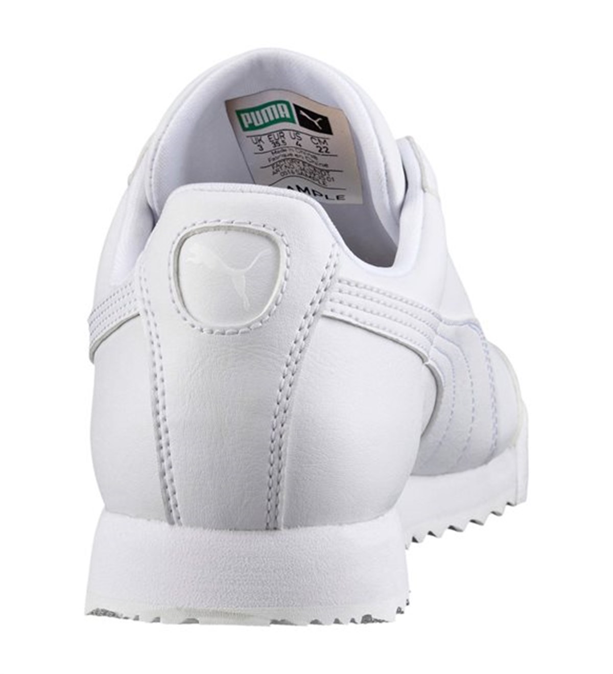 PUMA 354259141 Roma Basic Jr white-light gray AYAKKABI17YSPR4259141-0Puma