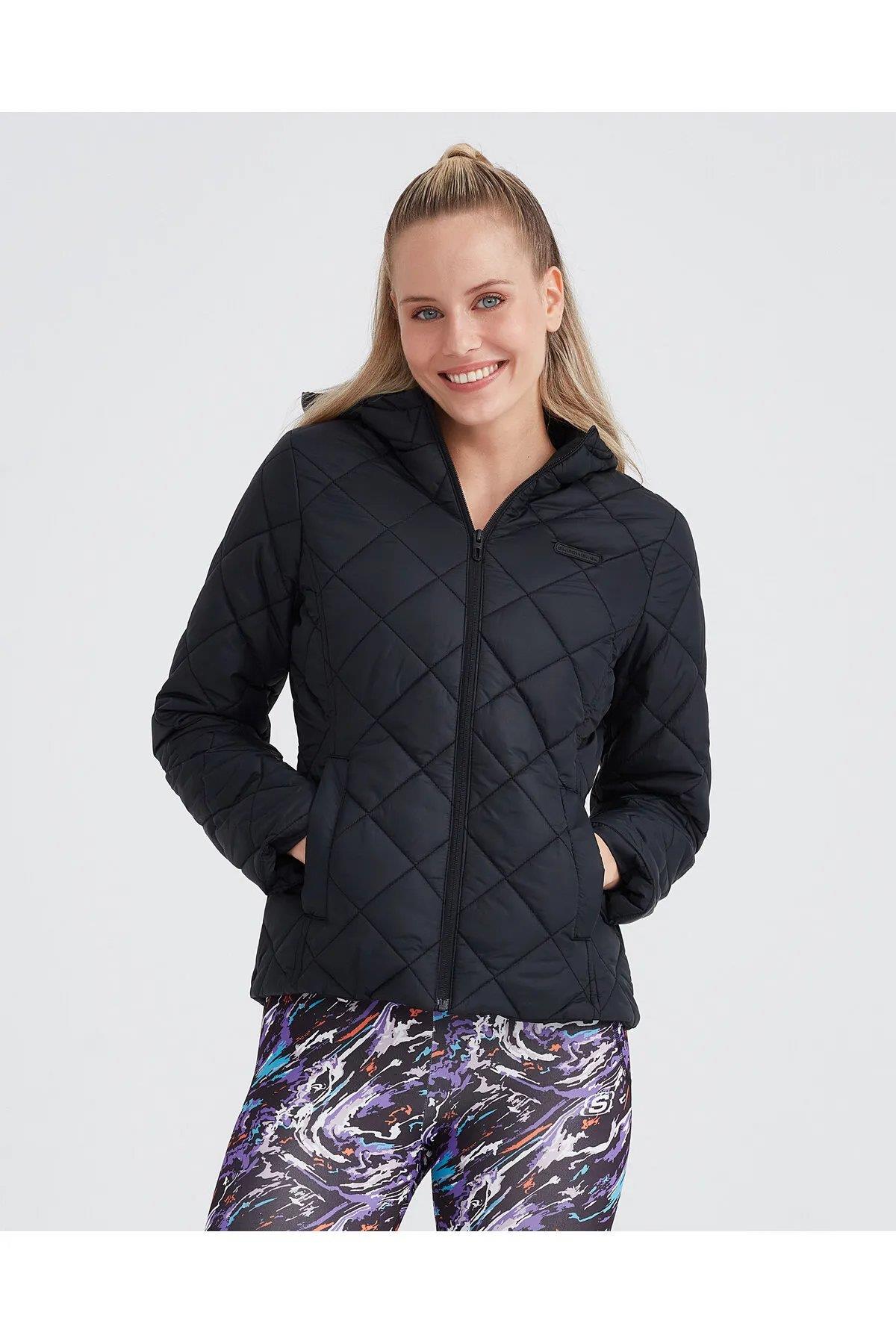 Skechers W Capitone Hooded Jacket S212001TEKSTİL