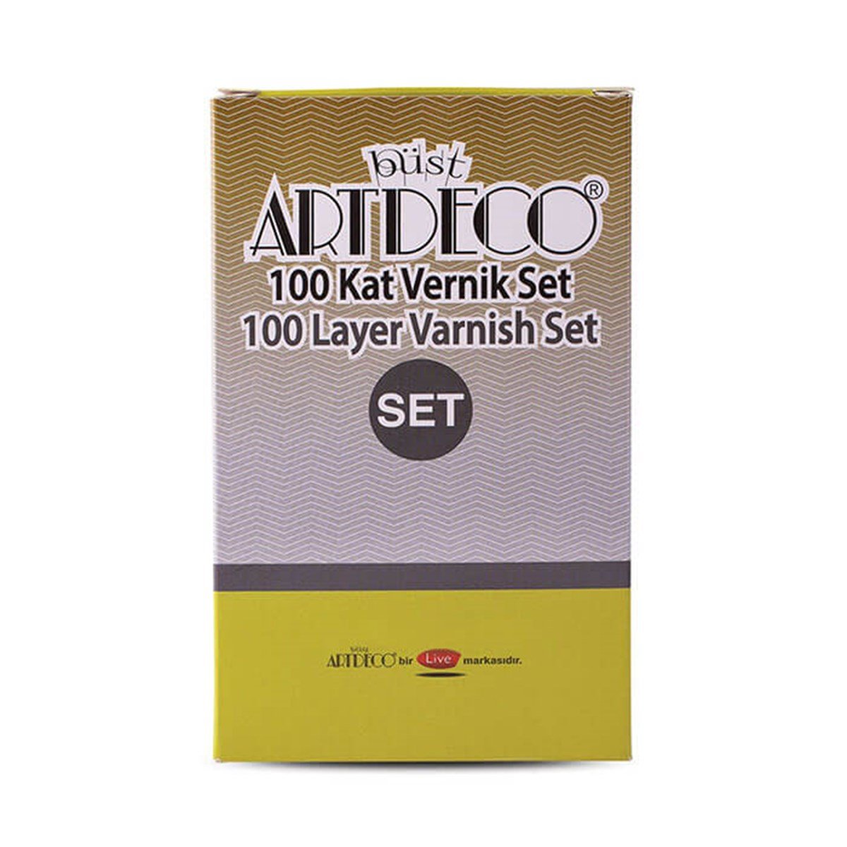 Artdeco 100 Kat Vernik SetiArtdeco 100 Kat Vernik SetiYardımcı MalzemelerARTDECO